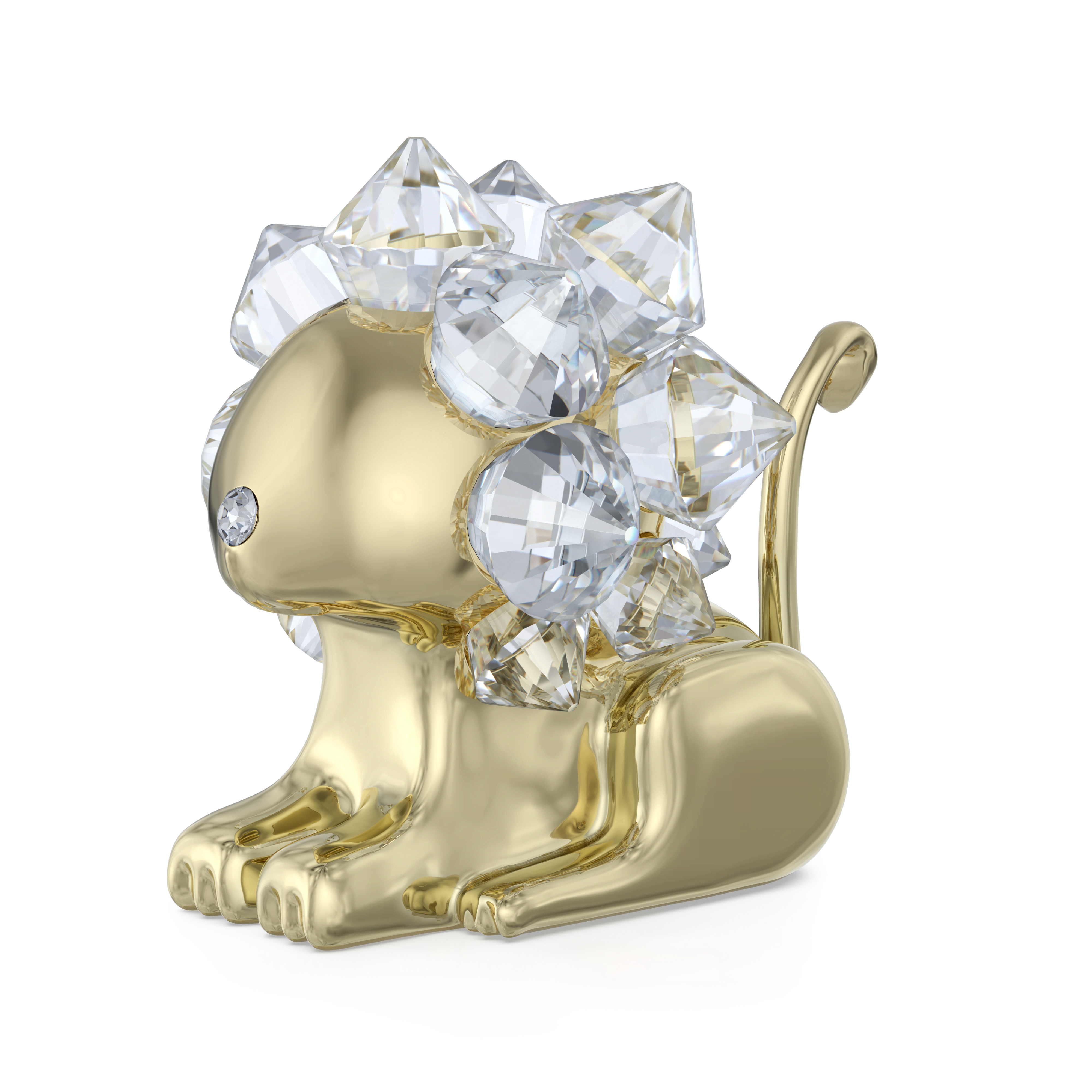 פסלון קריסטל Symbolism בצבע זהוב