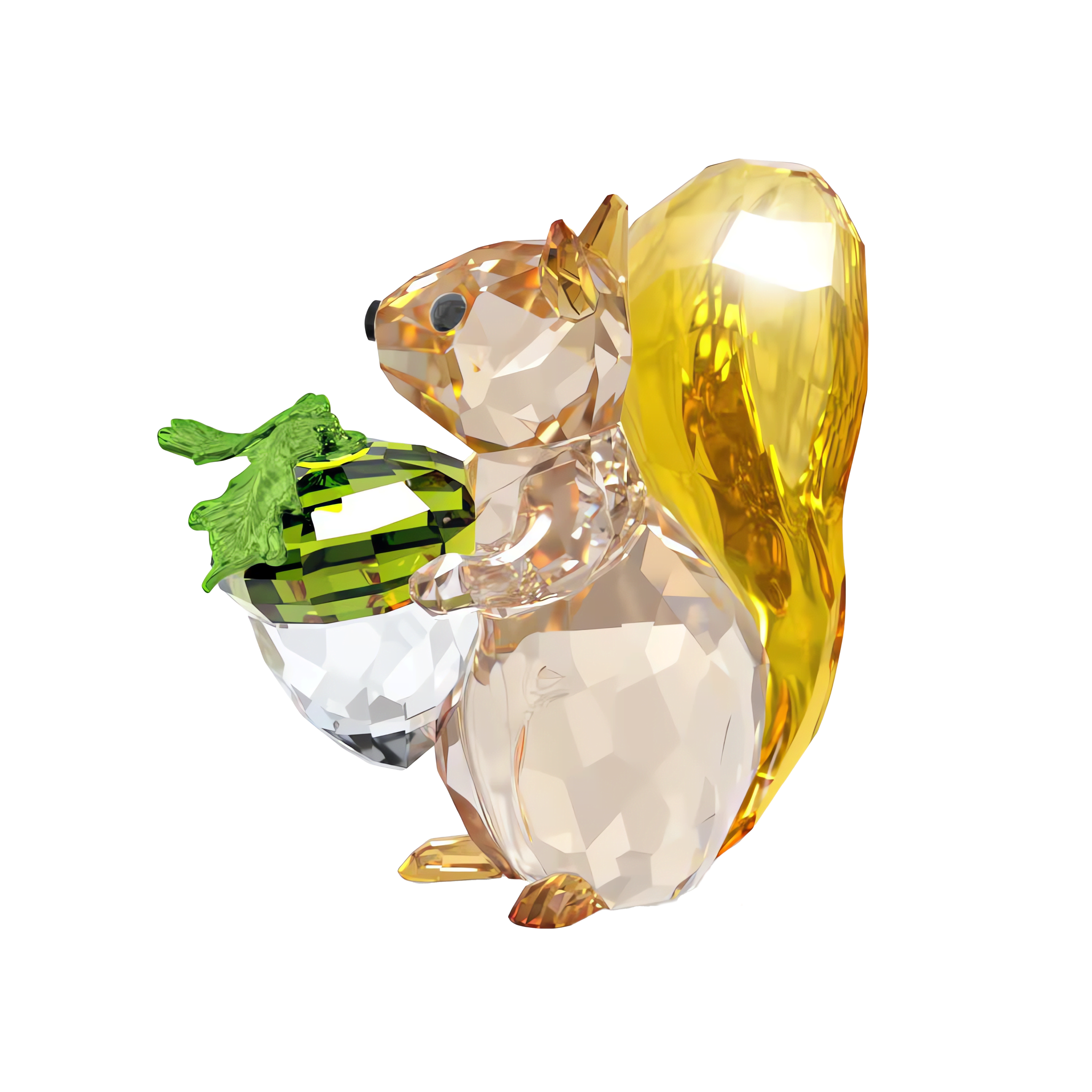 פסלון קריסטל gema בצבע חום