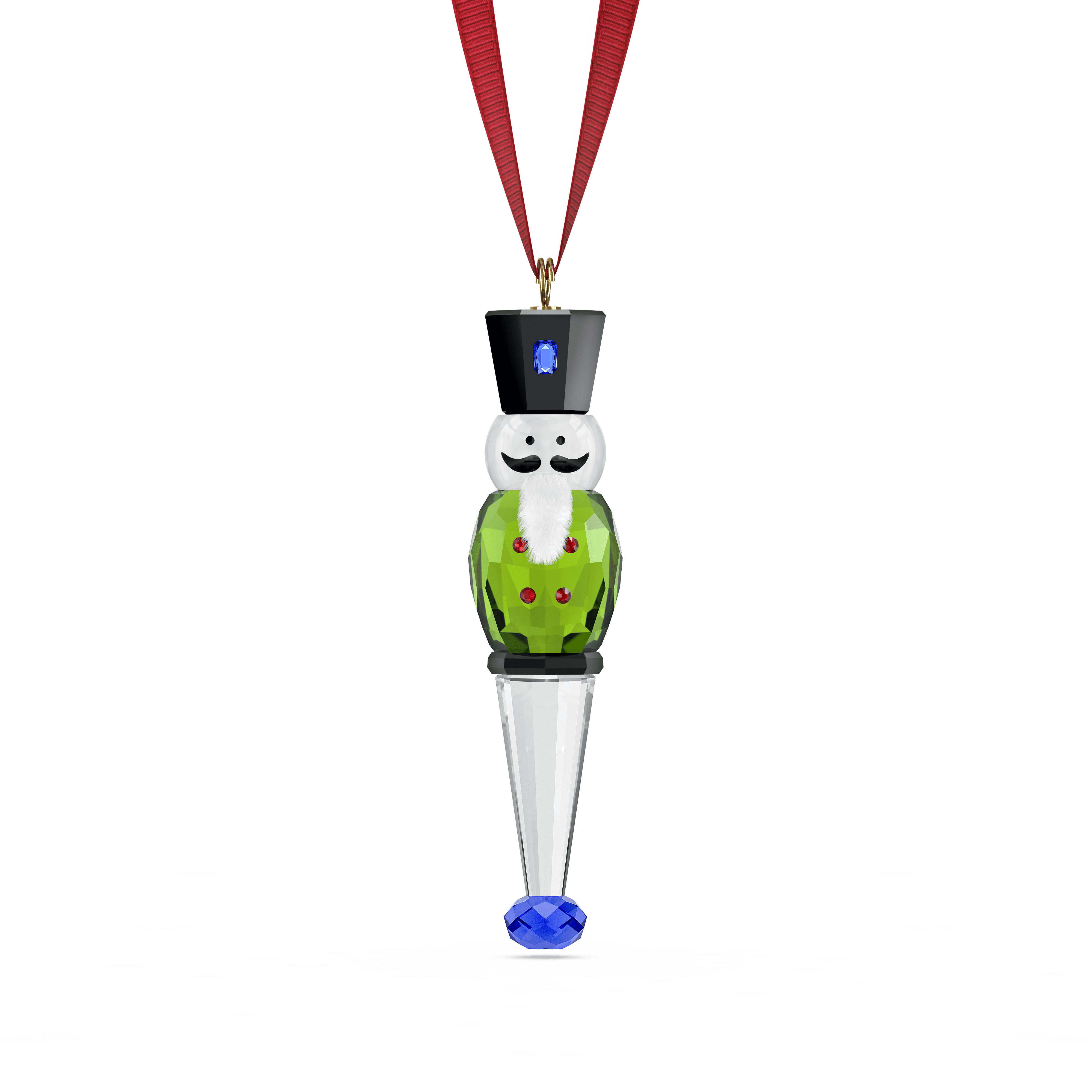 קישוט מפצח אגוזים לחג, ירוק