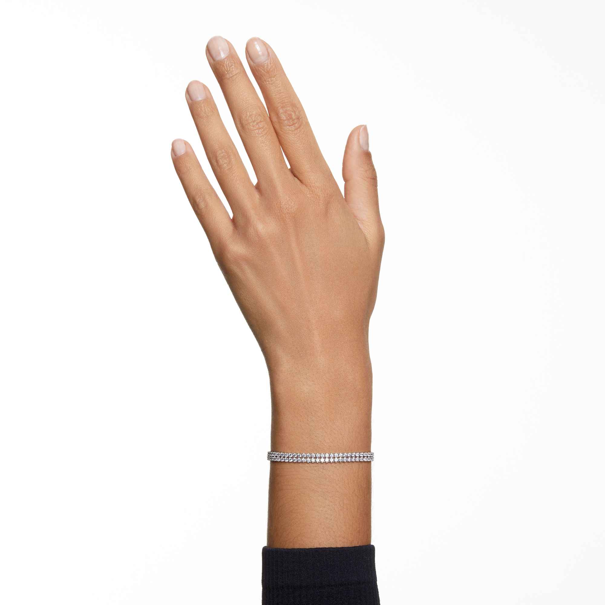 צמיד Subtle בציפוי רודיום מבריק SWAROVSKI