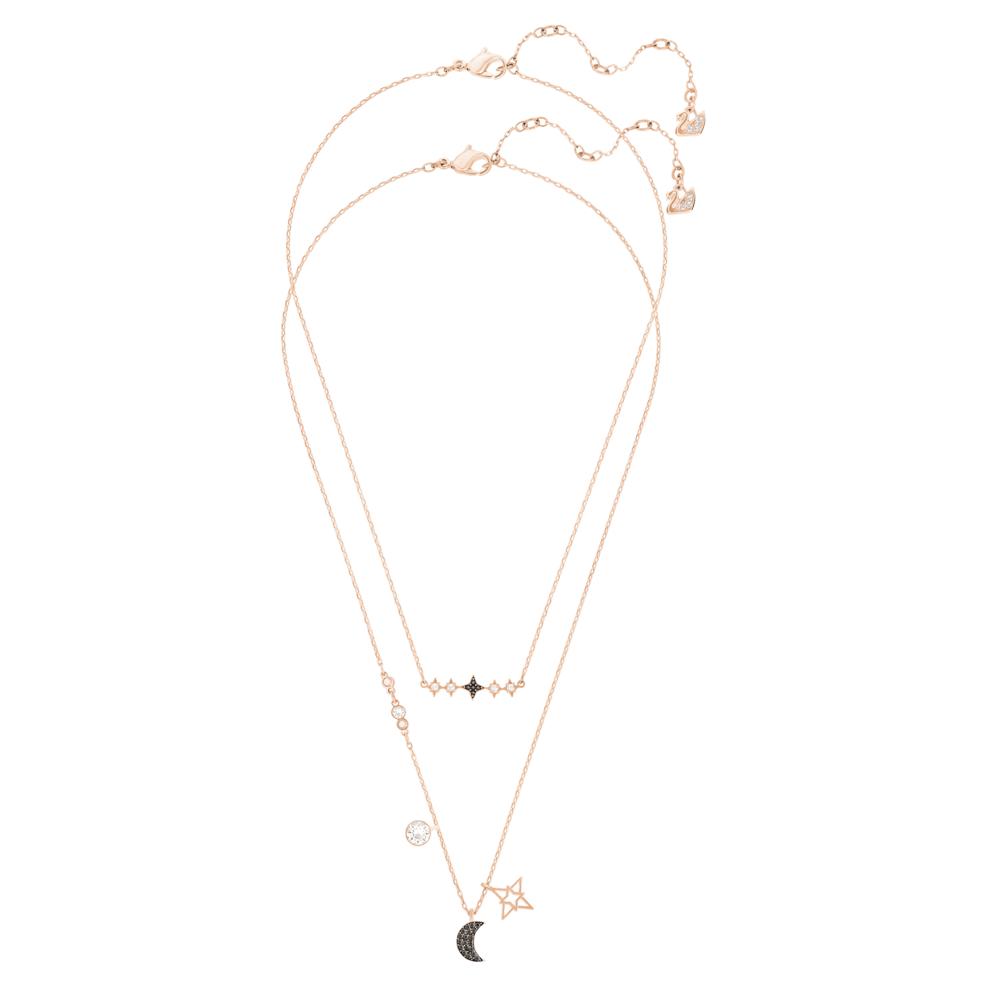 שרשרת Swa Symbol בציפוי ציפוי מעורב SWAROVSKI