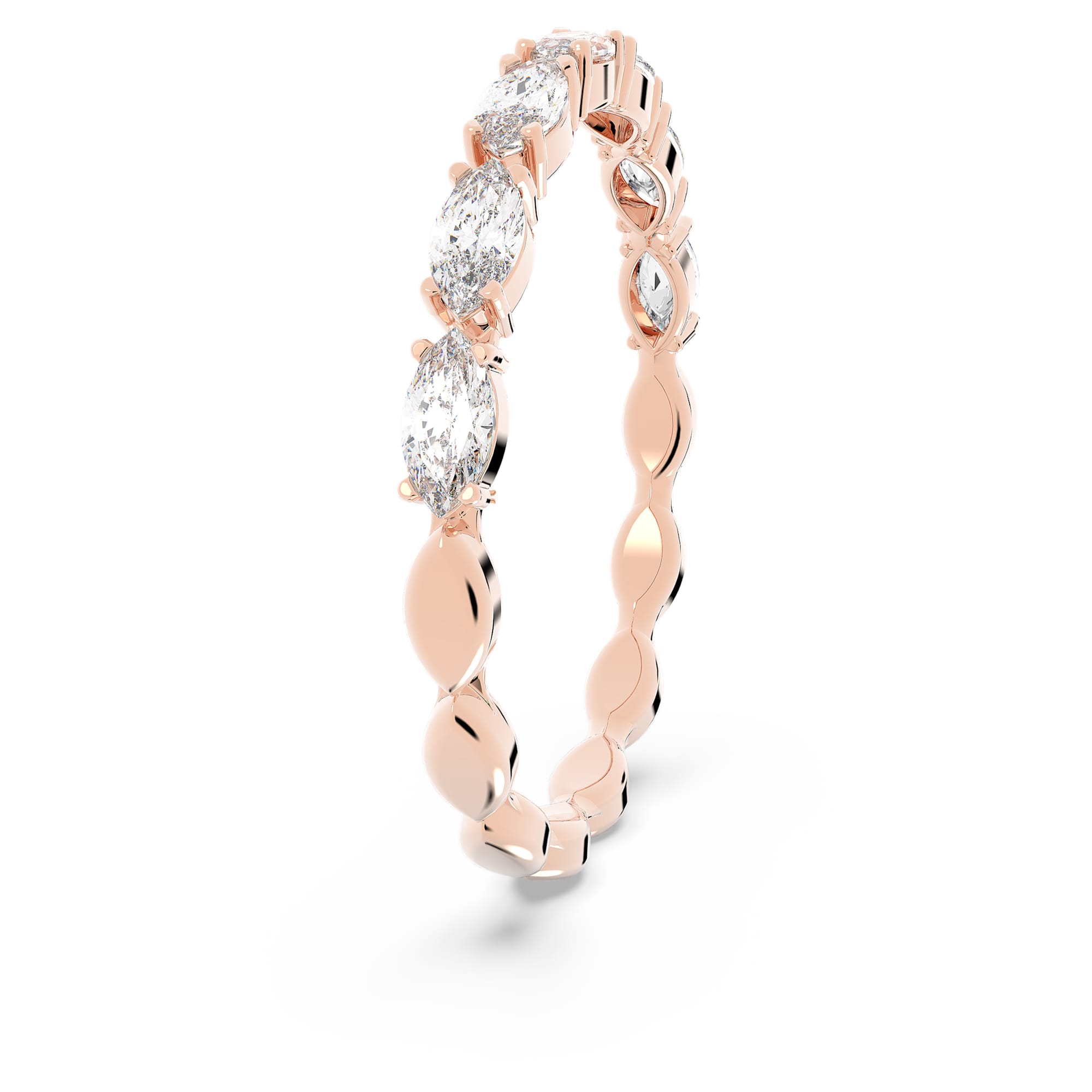 טבעת Vittore בציפוי רוז גולד מבריק SWAROVSKI