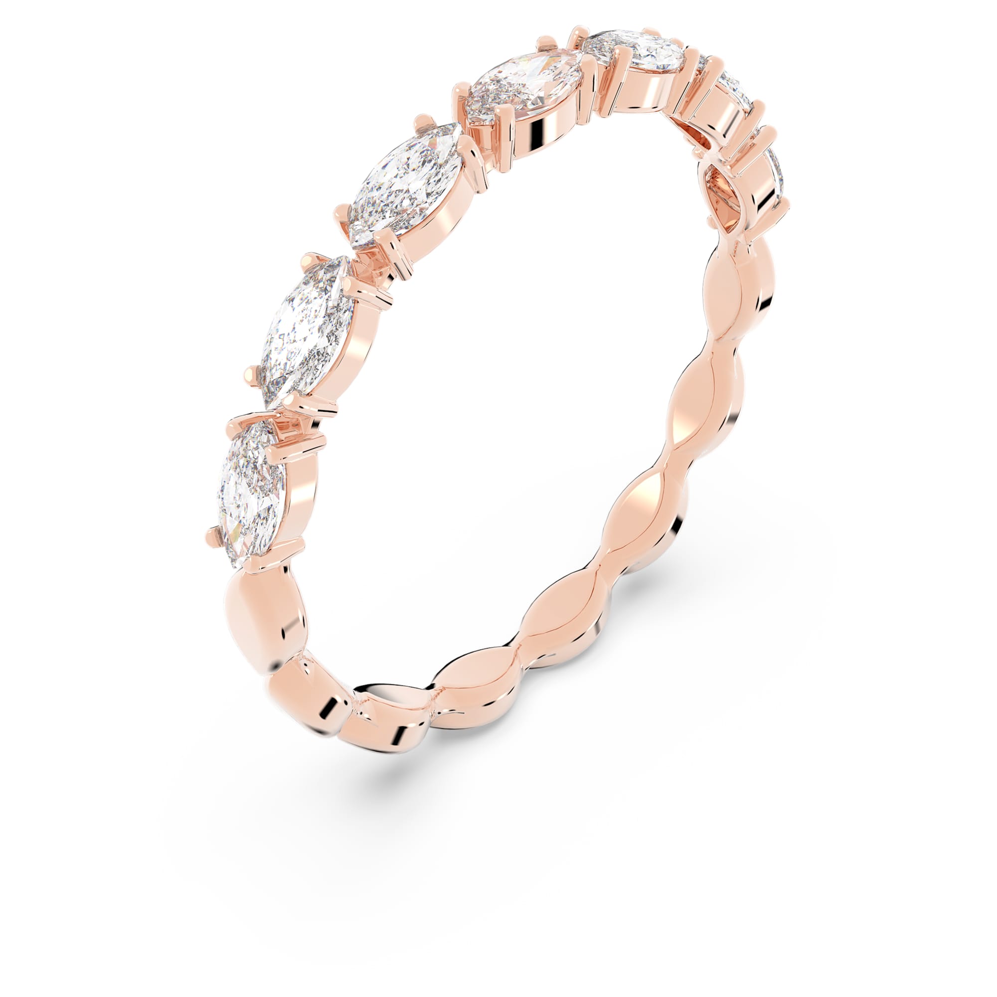 טבעת Vittore בציפוי רוז גולד מבריק SWAROVSKI
