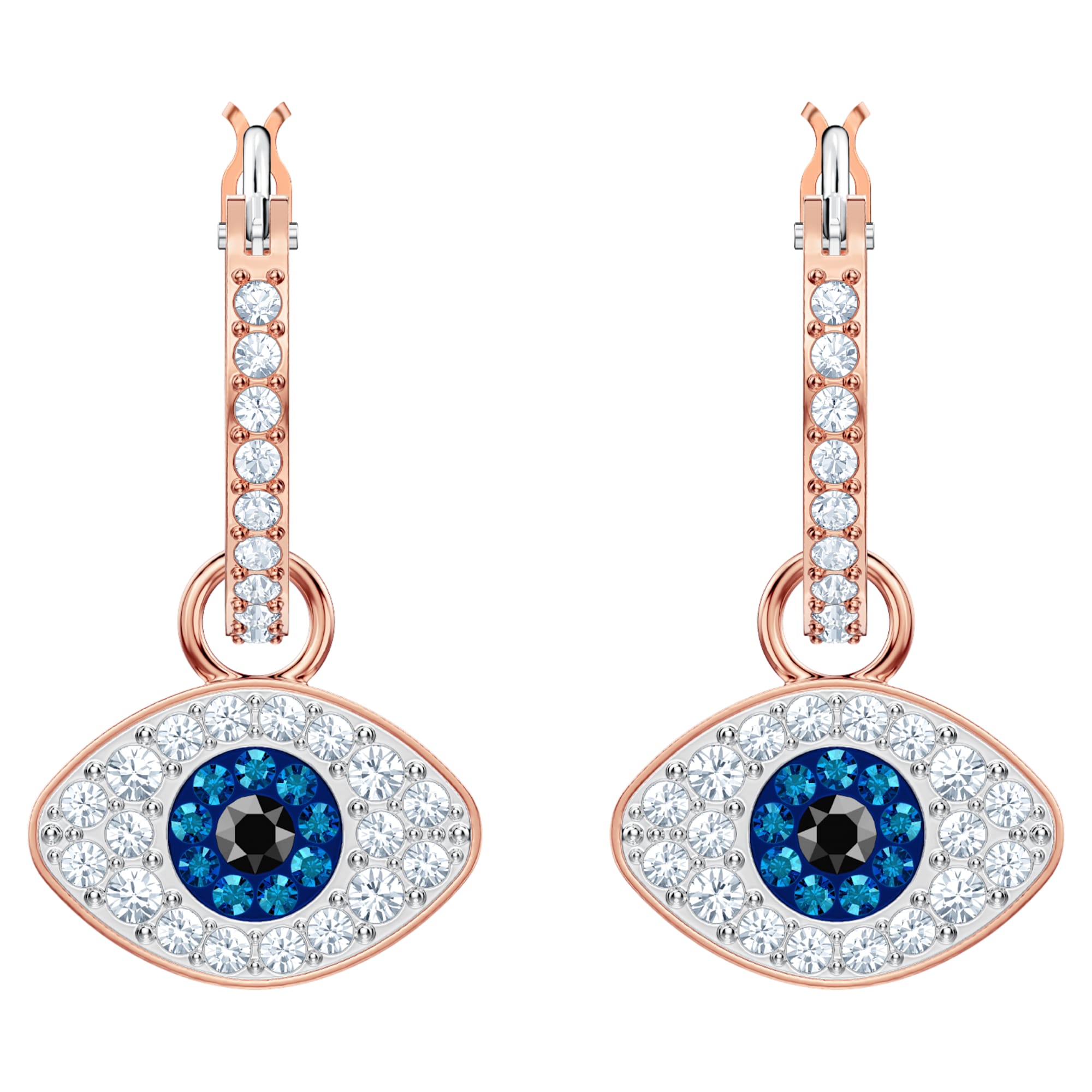 עגילי Swa Symbol רוז גולד מבריק SWAROVSKI