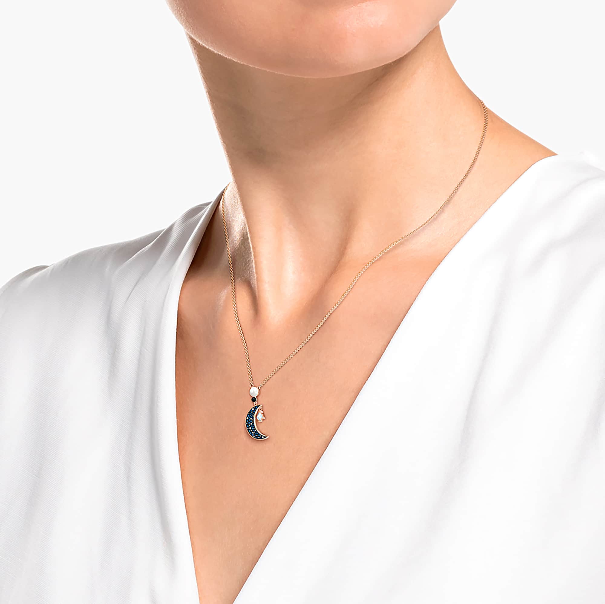 שרשרת Swa Symbol ציפוי מעורב SWAROVSKI