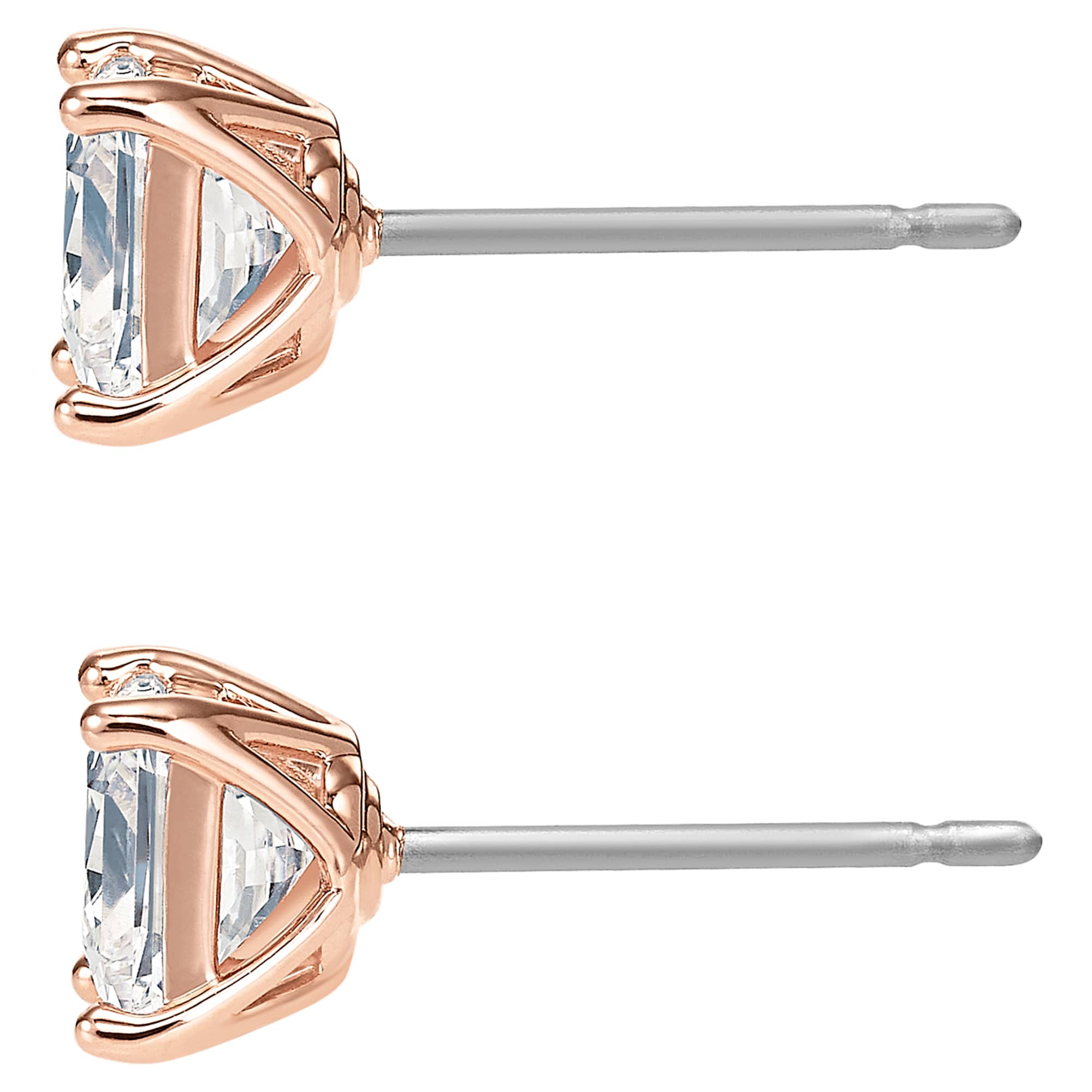 עגילי Attract רוז גולד מבריק SWAROVSKI