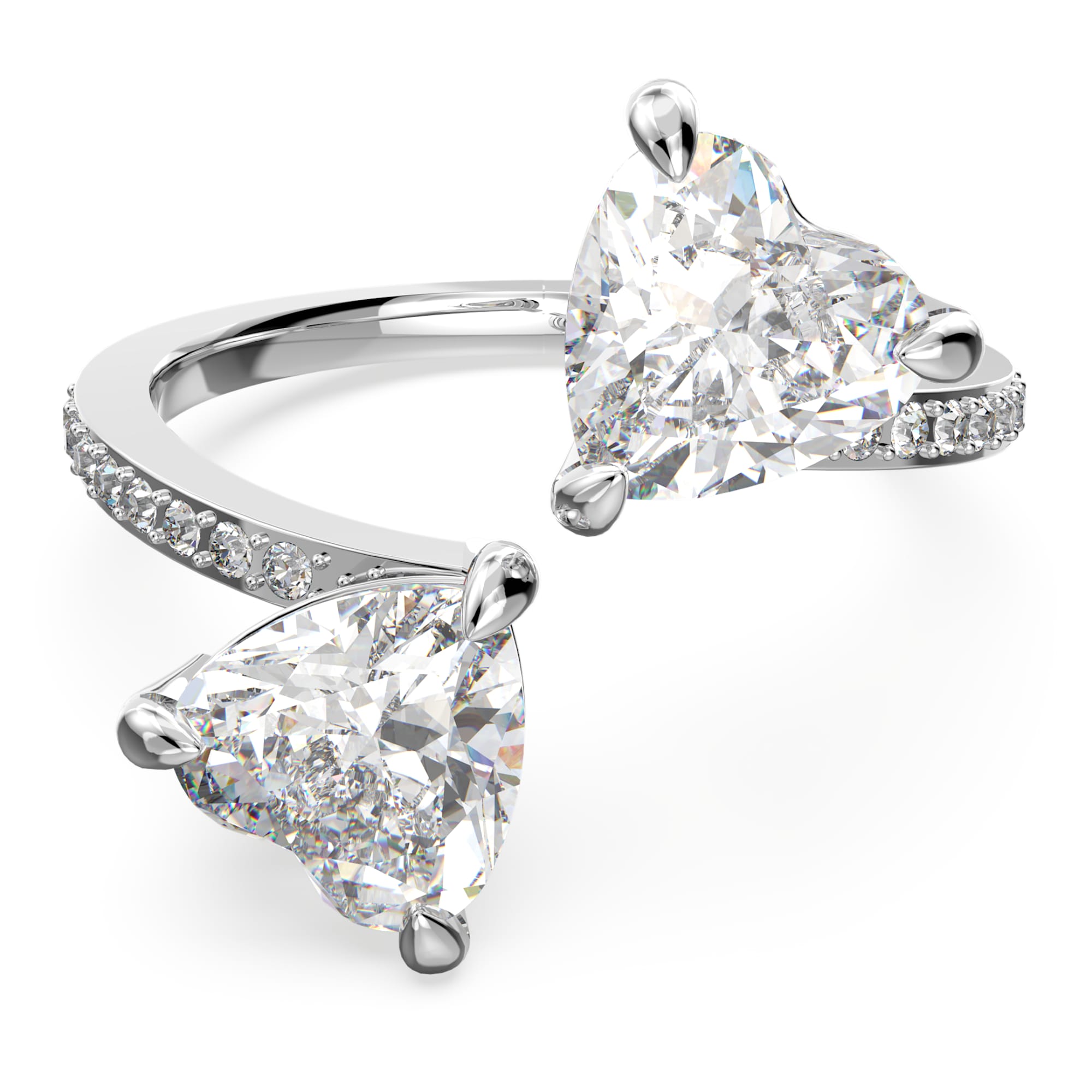 טבעת Attract Soul רודיום מבריק SWAROVSKI