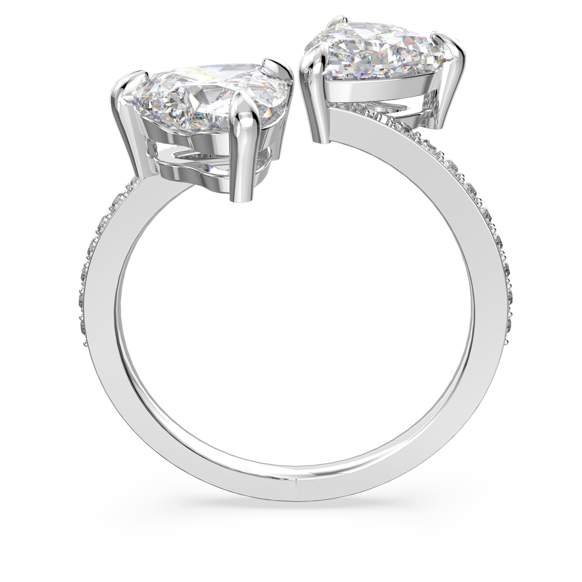 טבעת Attract Soul רודיום מבריק SWAROVSKI