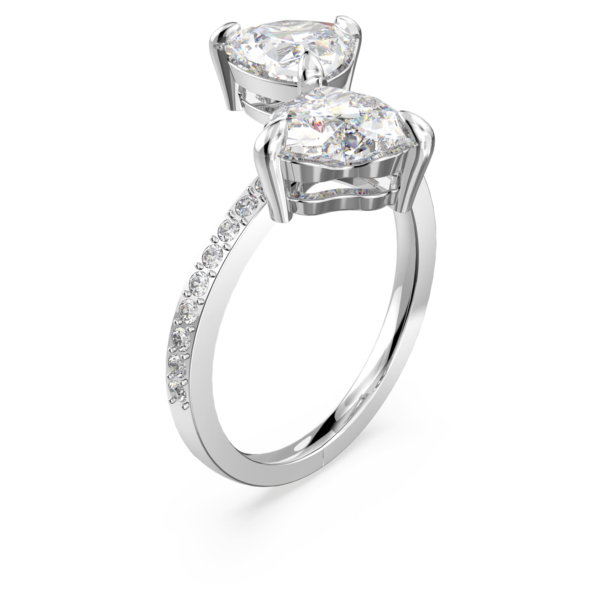טבעת Attract Soul רודיום מבריק SWAROVSKI