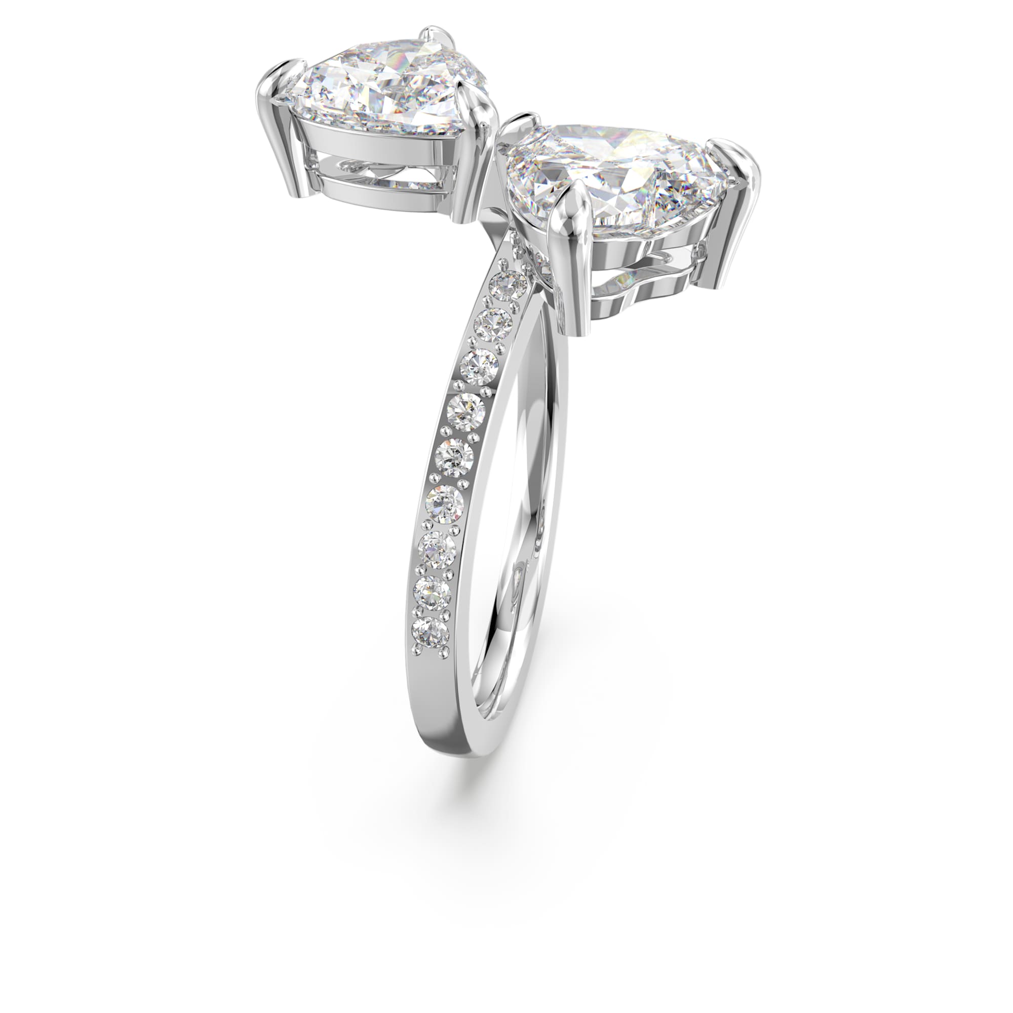 טבעת Attract Soul רודיום מבריק SWAROVSKI