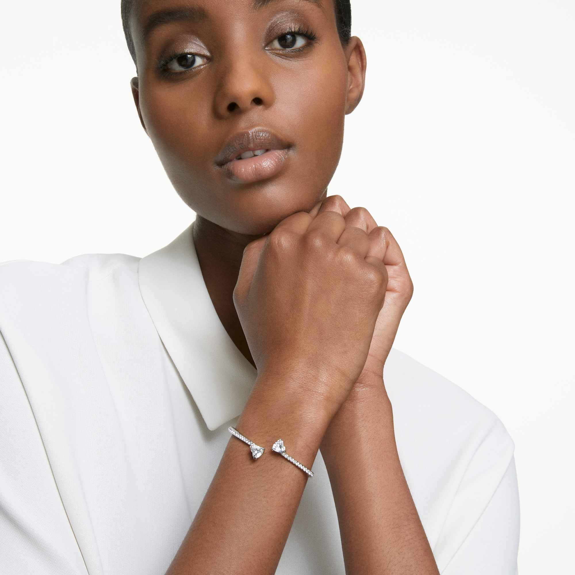 צמיד Attract Soul רודיום מבריק SWAROVSKI