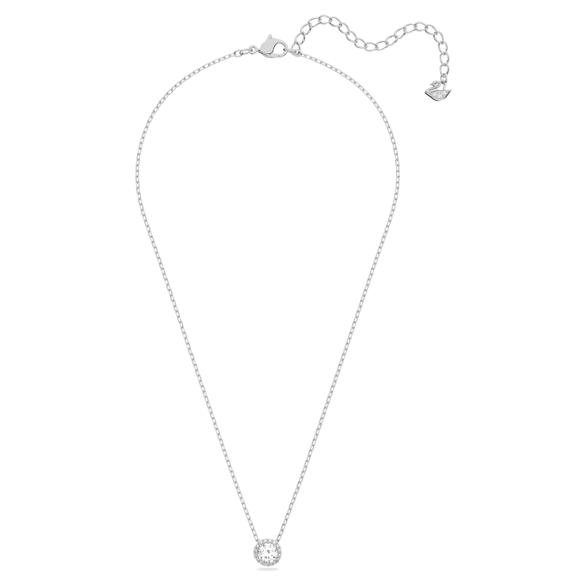 שרשרת Angelic רודיום מבריק SWAROVSKI