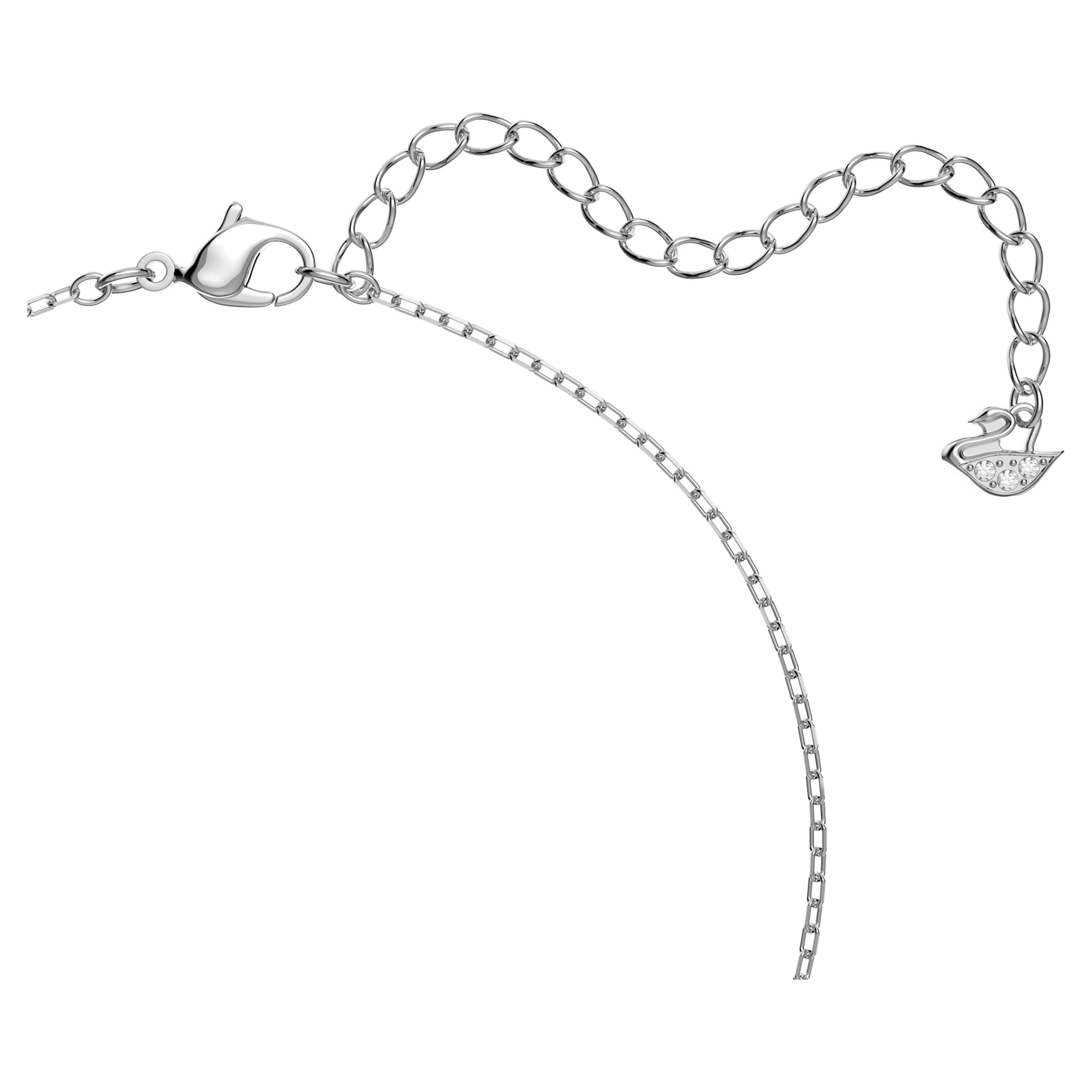 שרשרת Angelic רודיום מבריק SWAROVSKI