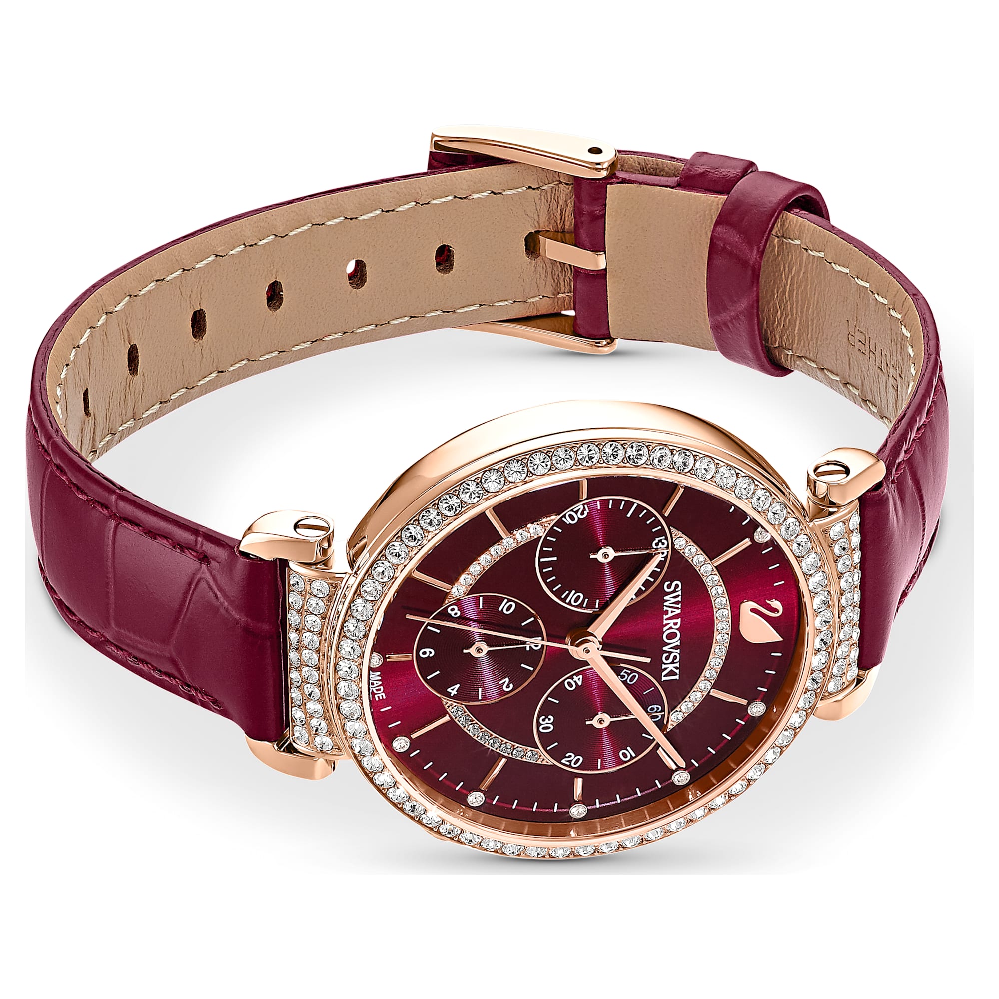 שעון Passage Chrono PVD רוז גולד SWAROVSKI