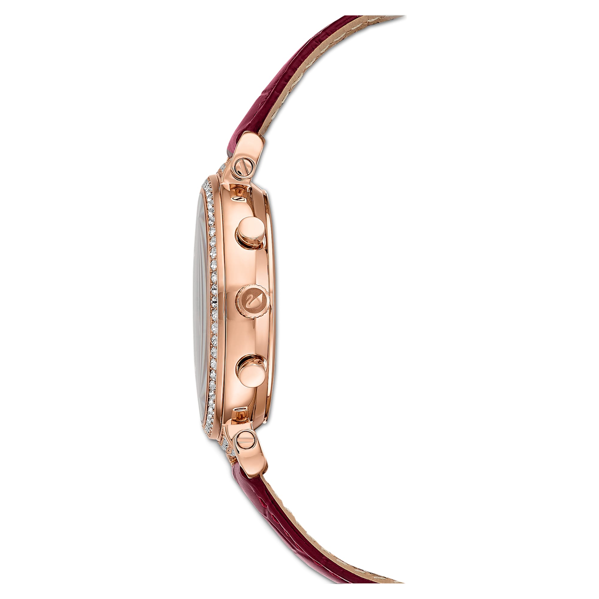 שעון Passage Chrono PVD רוז גולד SWAROVSKI
