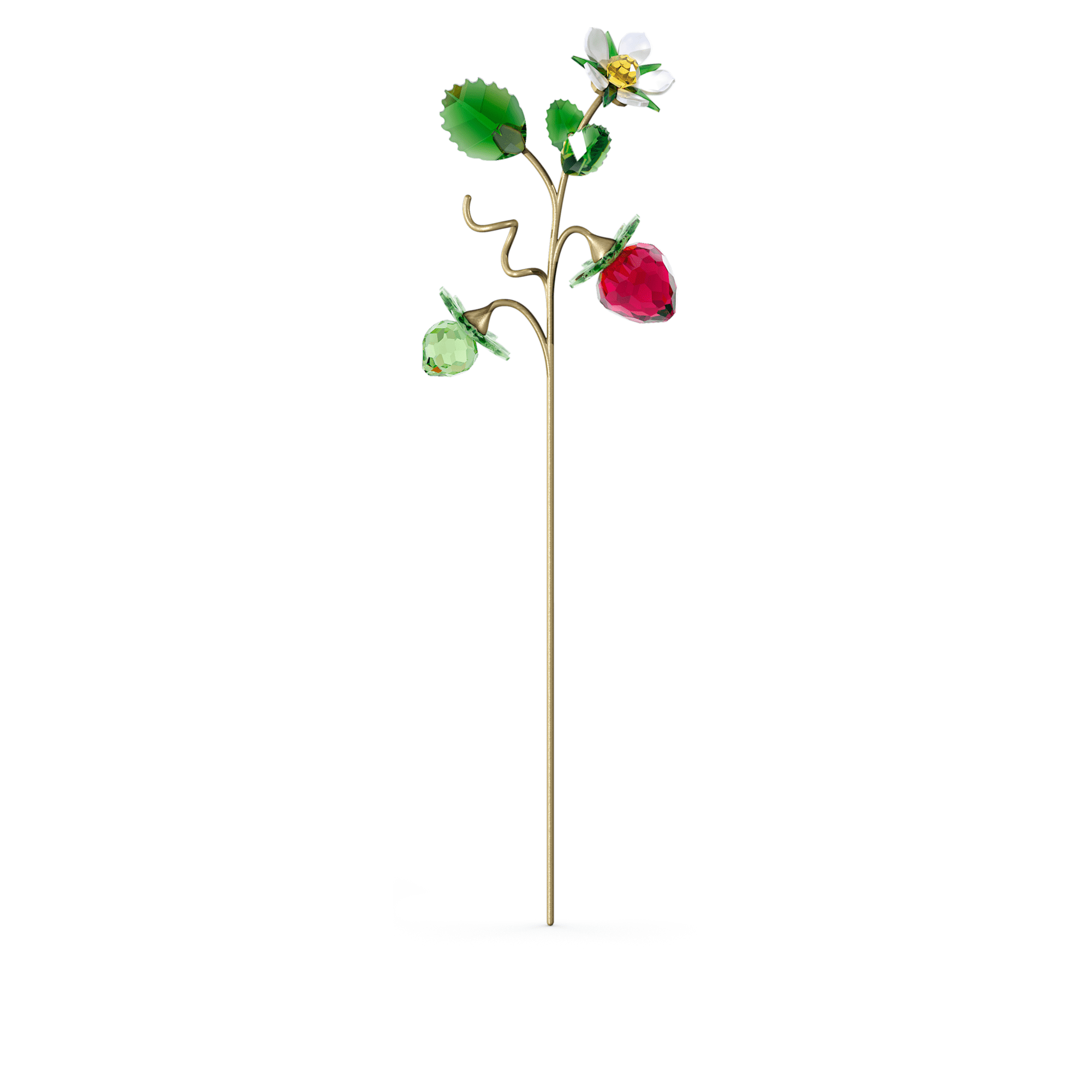 מינאטורות קריסטל Garden Tales Wild Strawberry ירוק SWAROVSKI