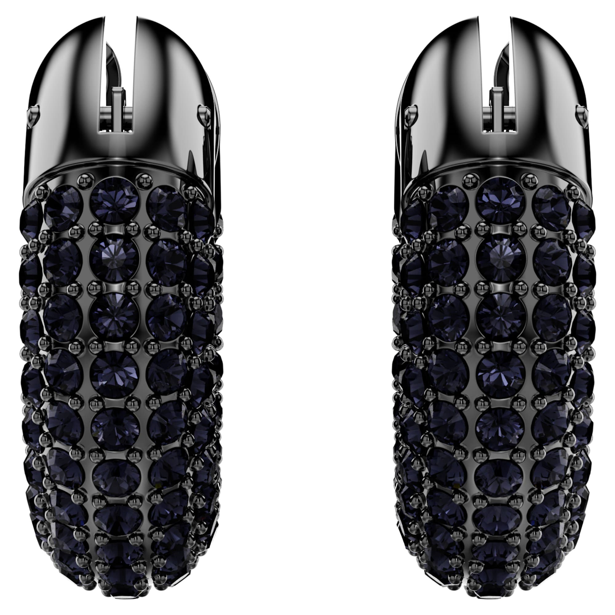 עגילי Dextera בציפוי רודיום שחור SWAROVSKI