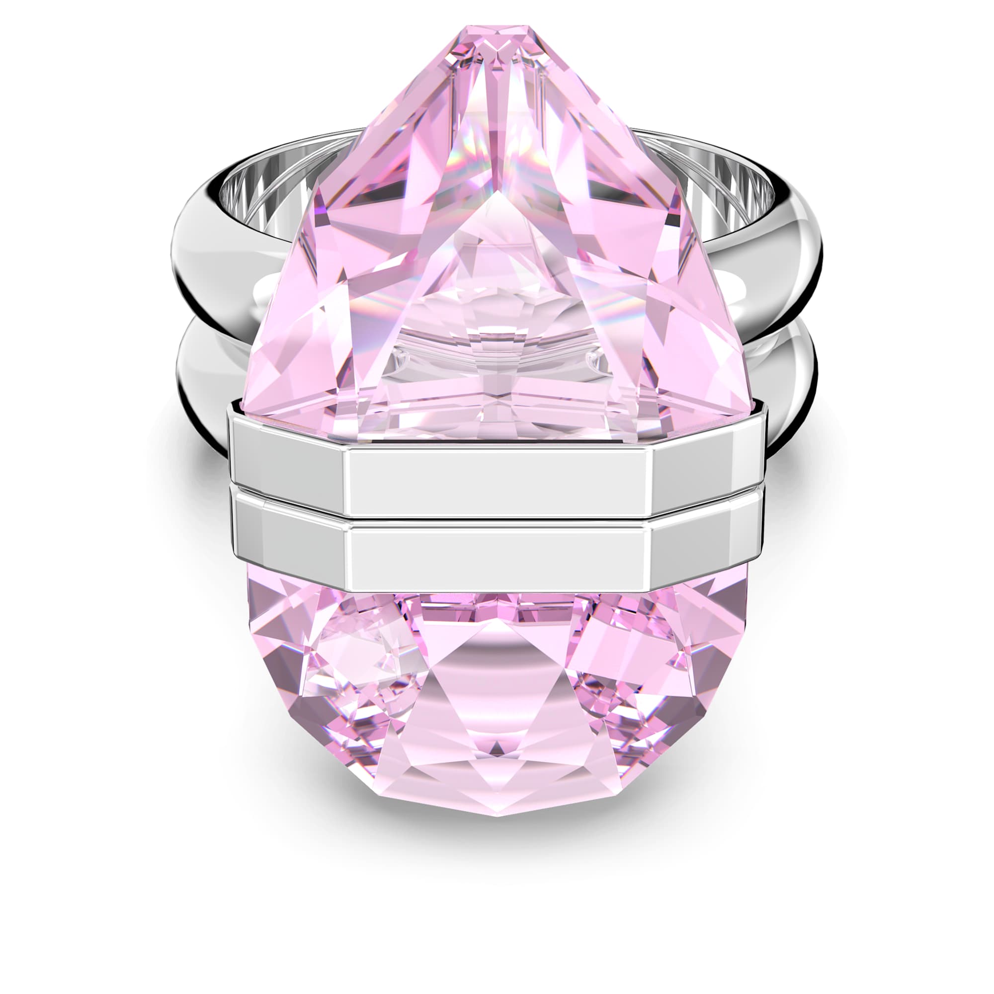 טבעת Lucent ורוד SWAROVSKI