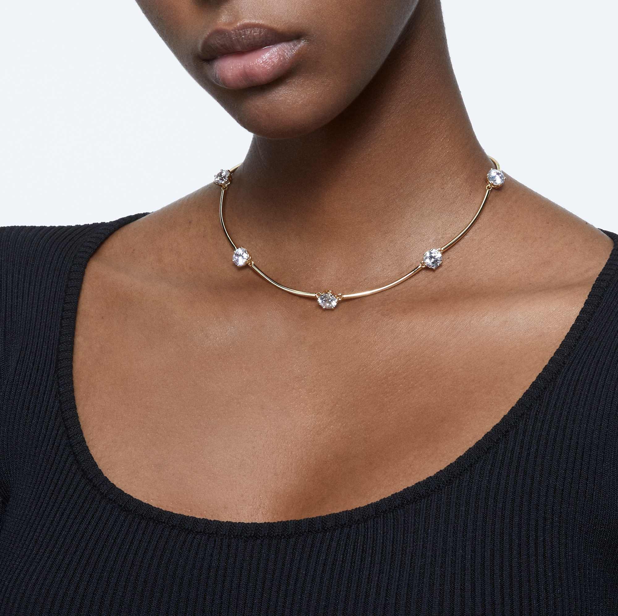 שרשרת Constella בציפוי זהב מבריק SWAROVSKI