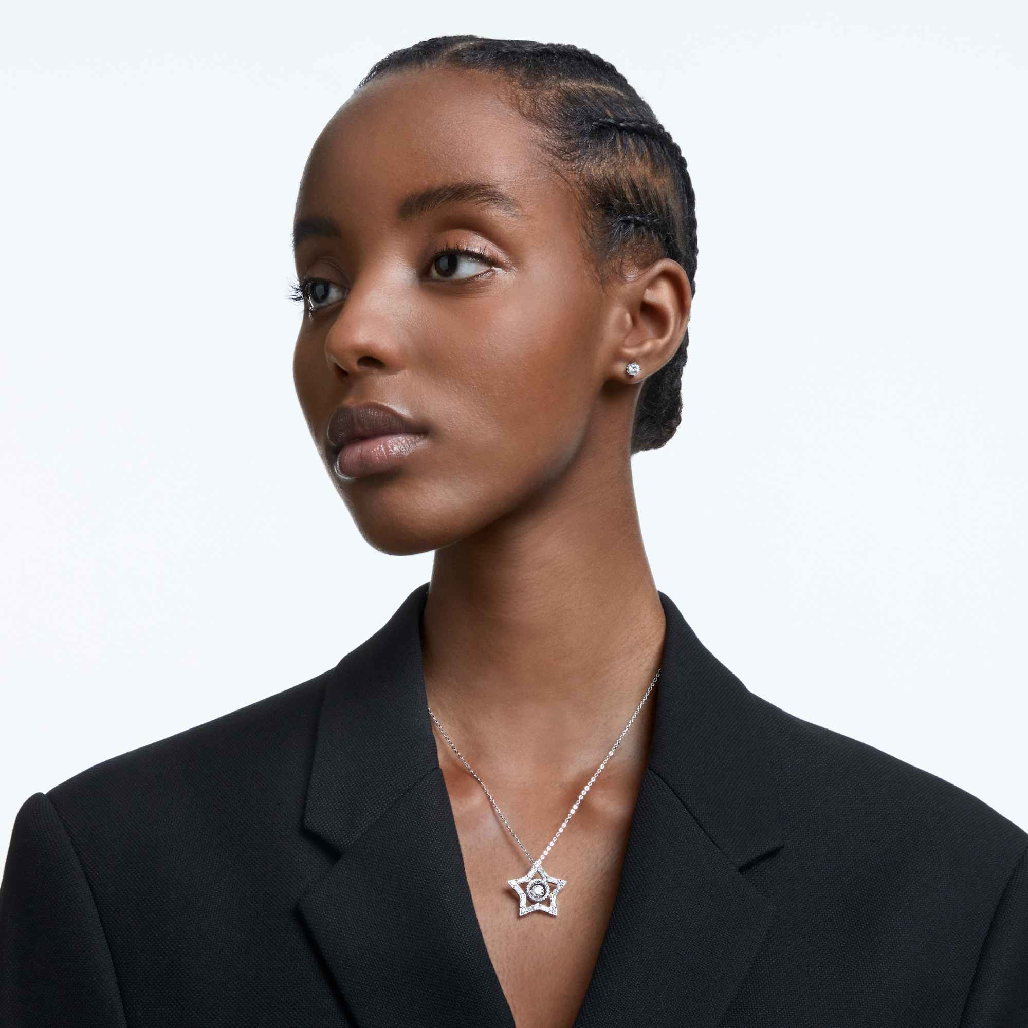 סט Stella בציפוי רודיום מבריק SWAROVSKI