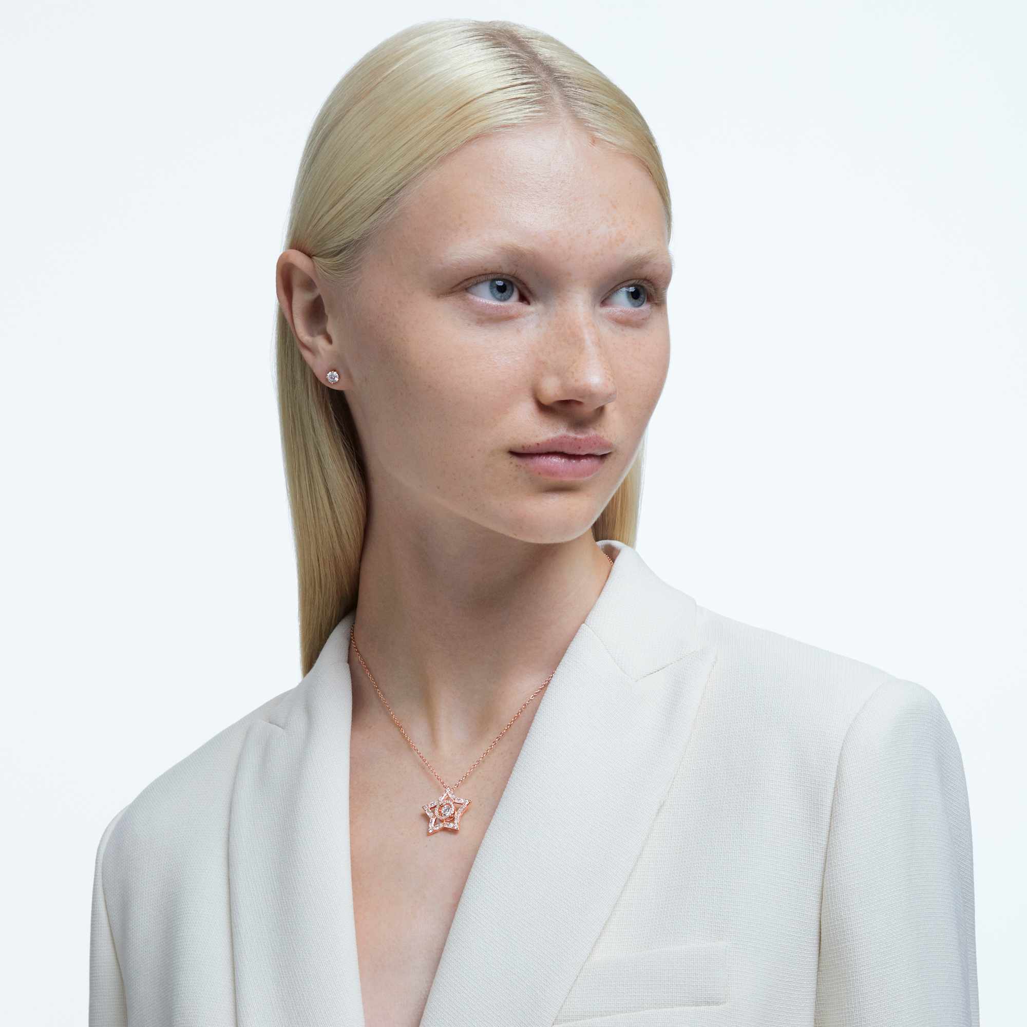 סט Stella בציפוי רוז גולד מבריק SWAROVSKI