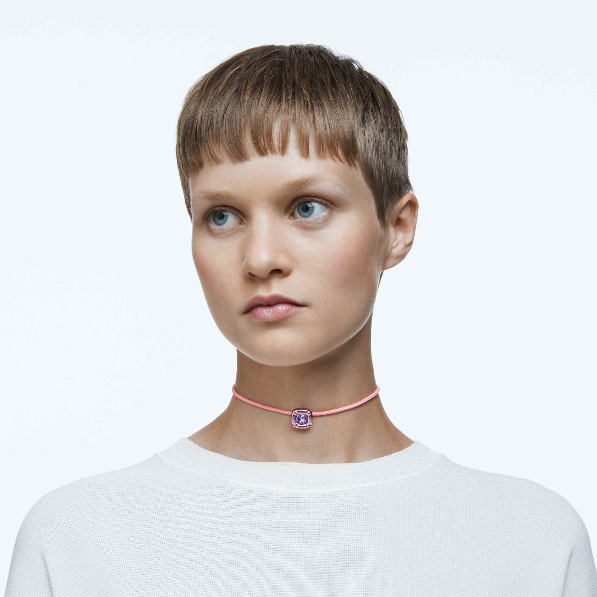 שרשרת Dulcis necklace ורוד SWAROVSKI