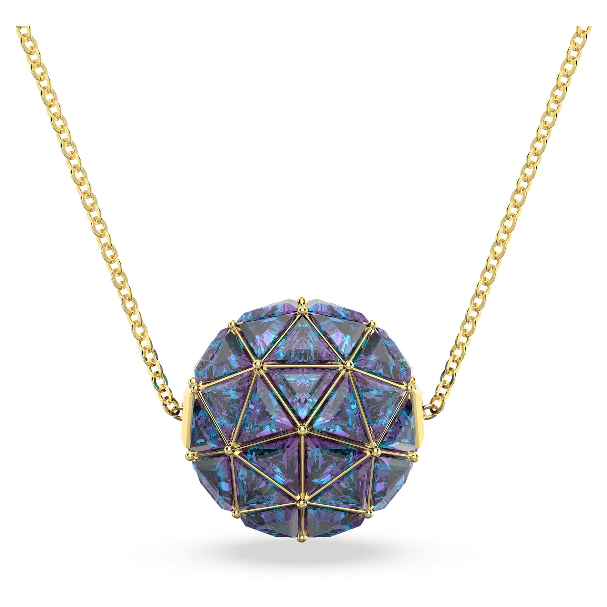 שרשרת Curiosa בציפוי זהב מבריק SWAROVSKI