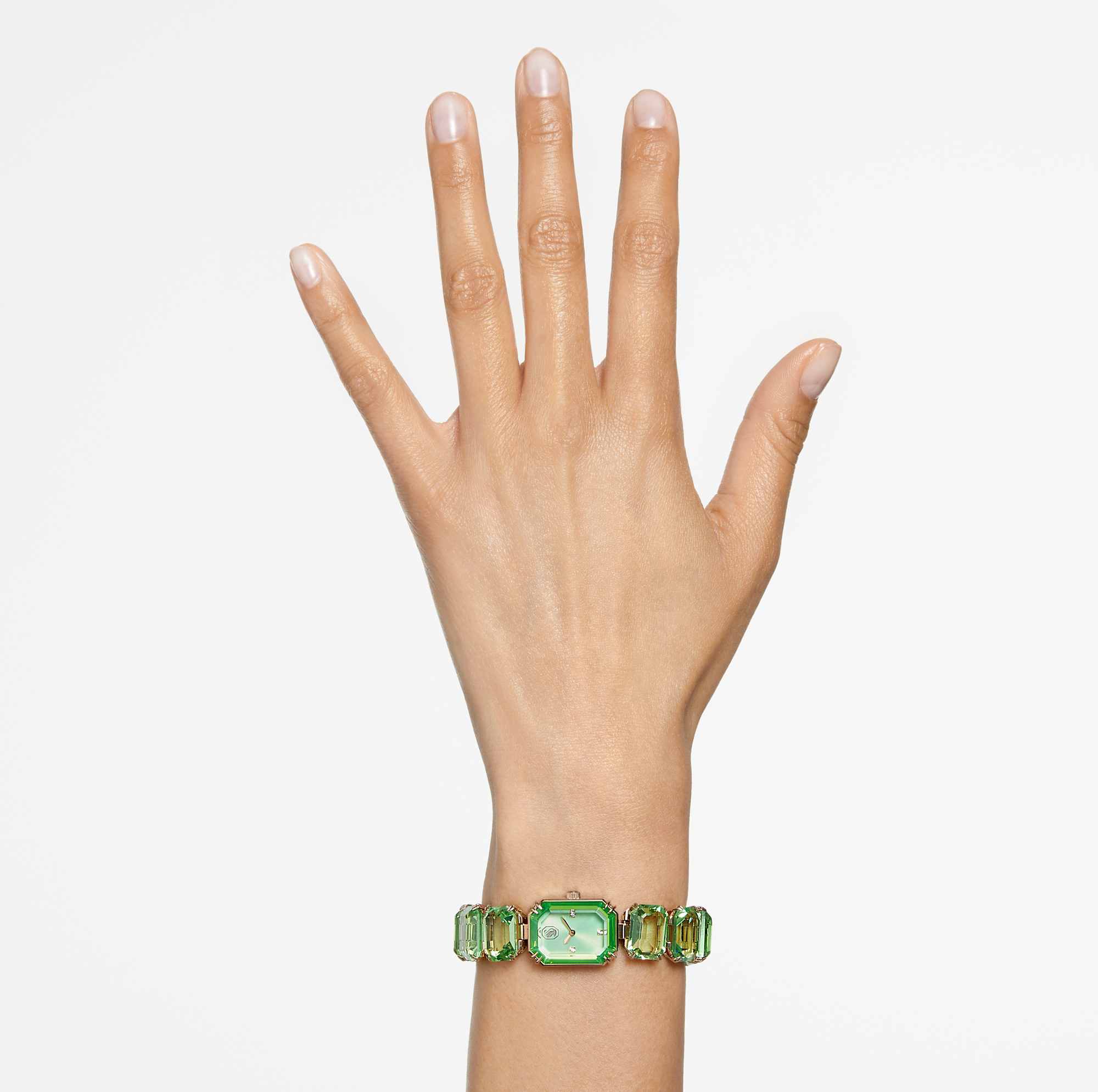 שעון Millenia Watch בציפוי PVD שמפניה זהב SWAROVSKI