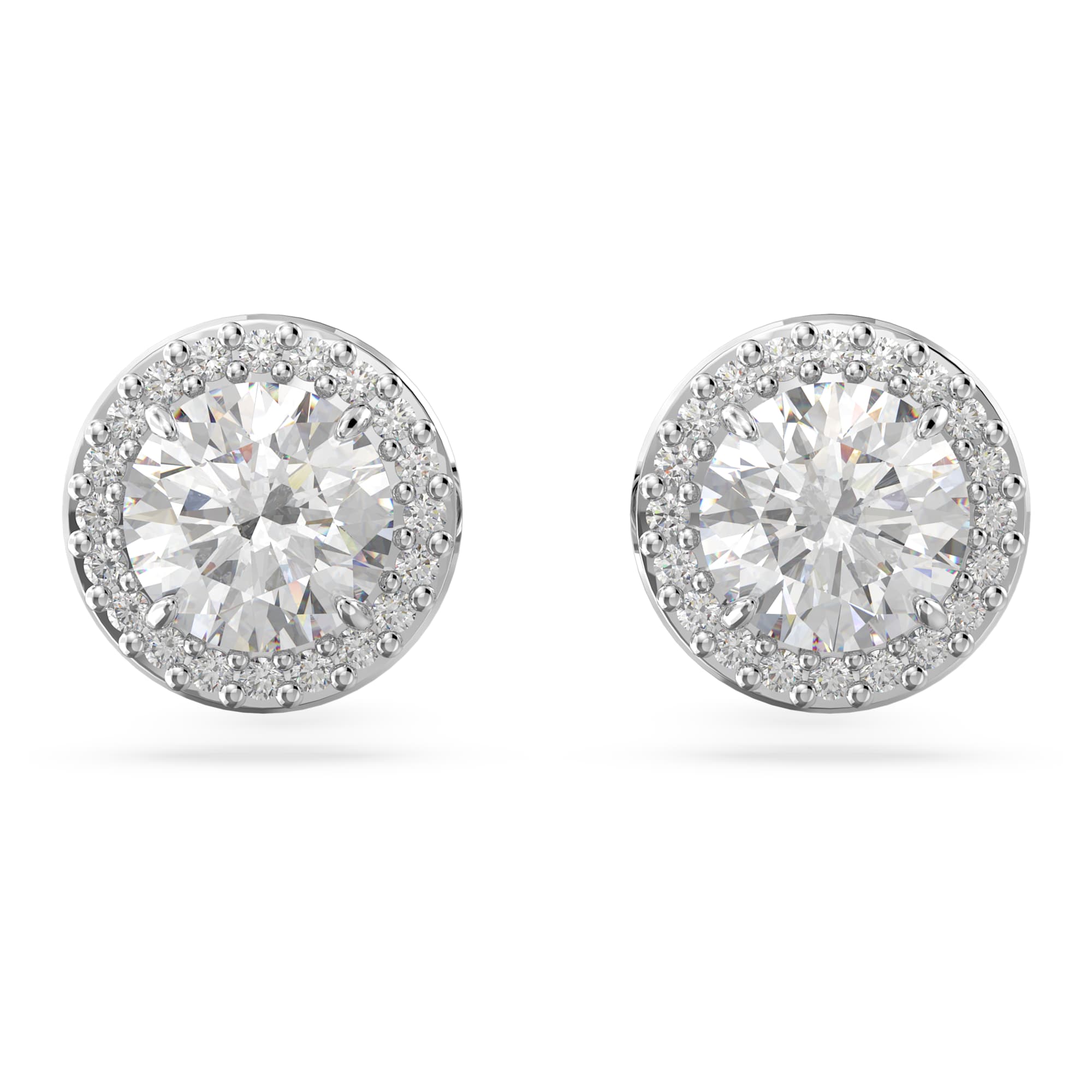 עגילי Constella בציפוי רודיום מבריק SWAROVSKI