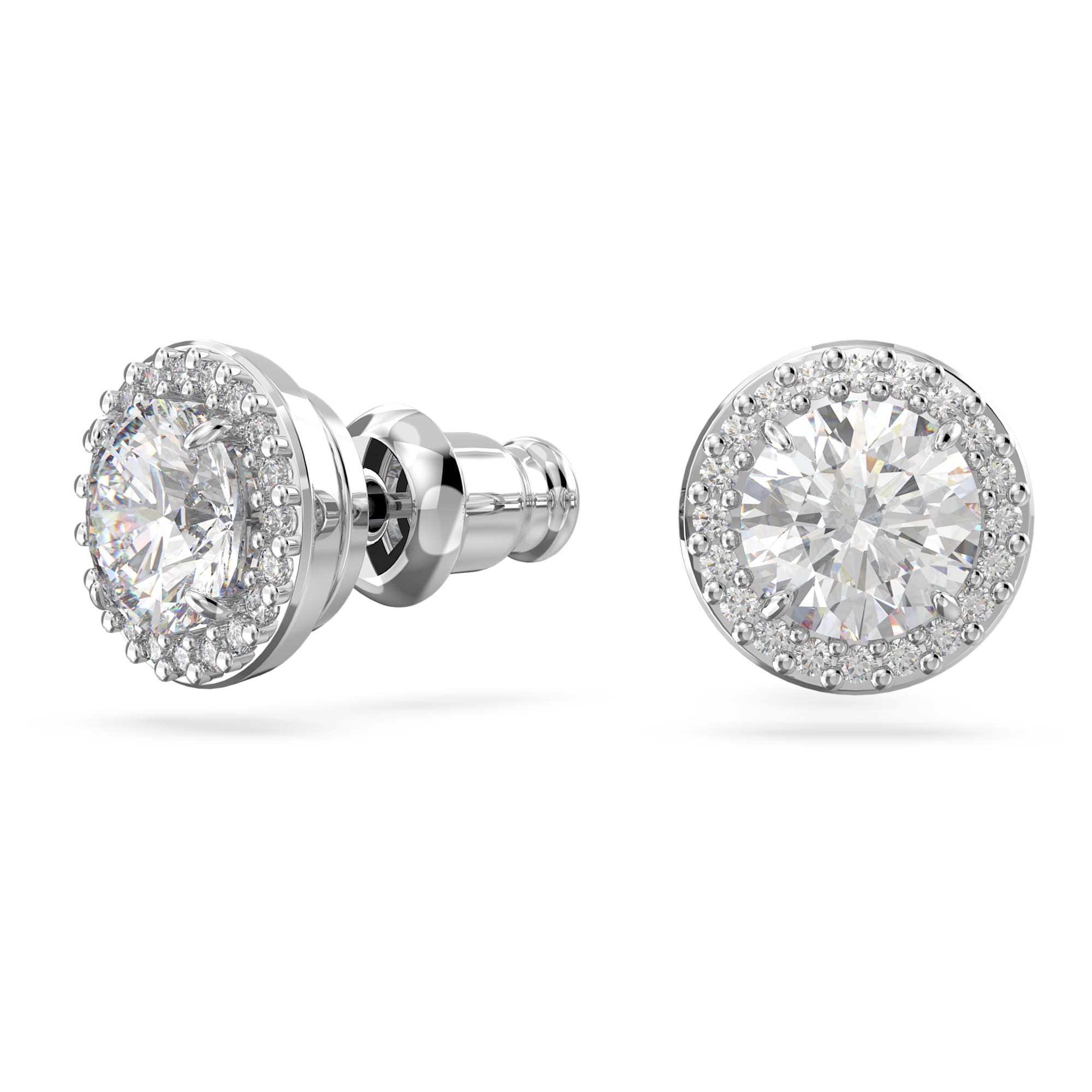 עגילי Constella בציפוי רודיום מבריק SWAROVSKI