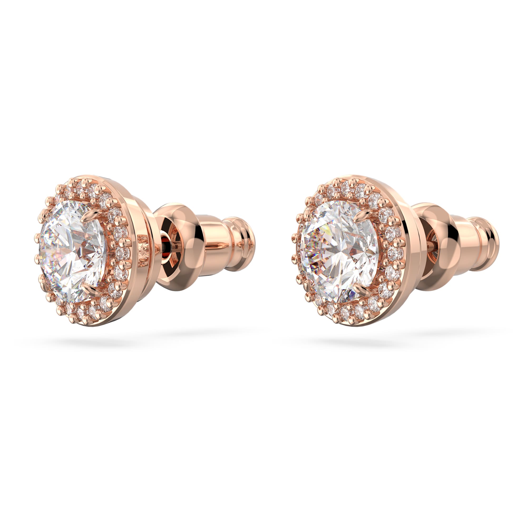 עגילי Constella בציפוי רוז גולד מבריק SWAROVSKI