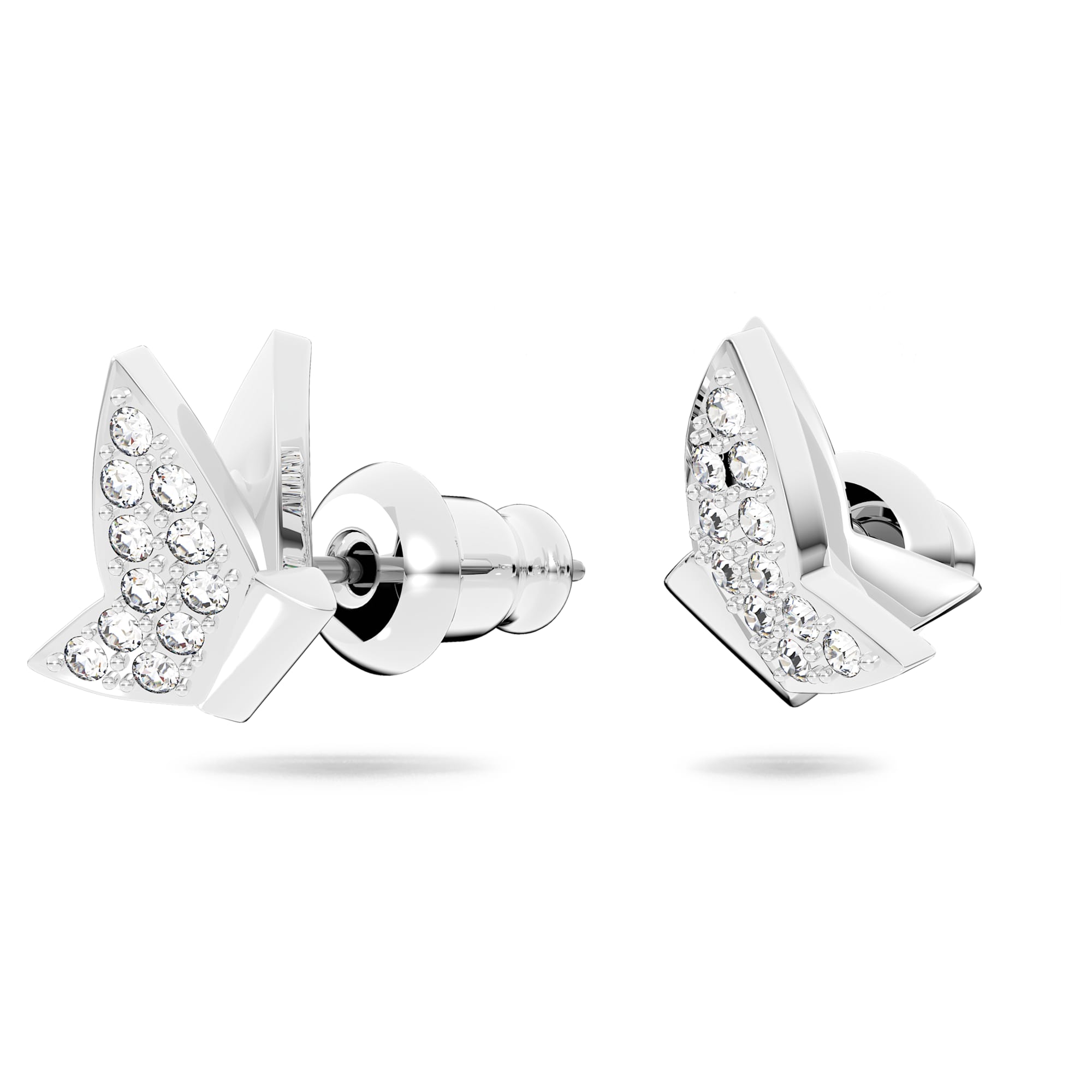 עגילי Lilia בציפוי רודיום מבריק SWAROVSKI