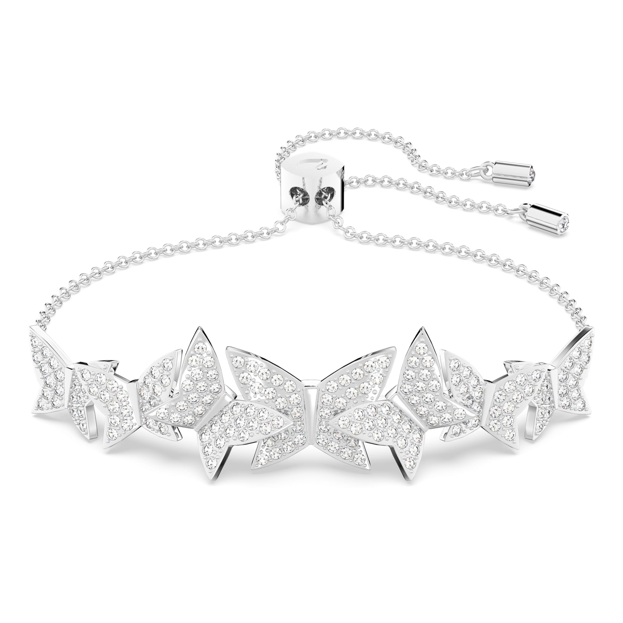 צמיד Lilia בציפוי רודיום מבריק SWAROVSKI