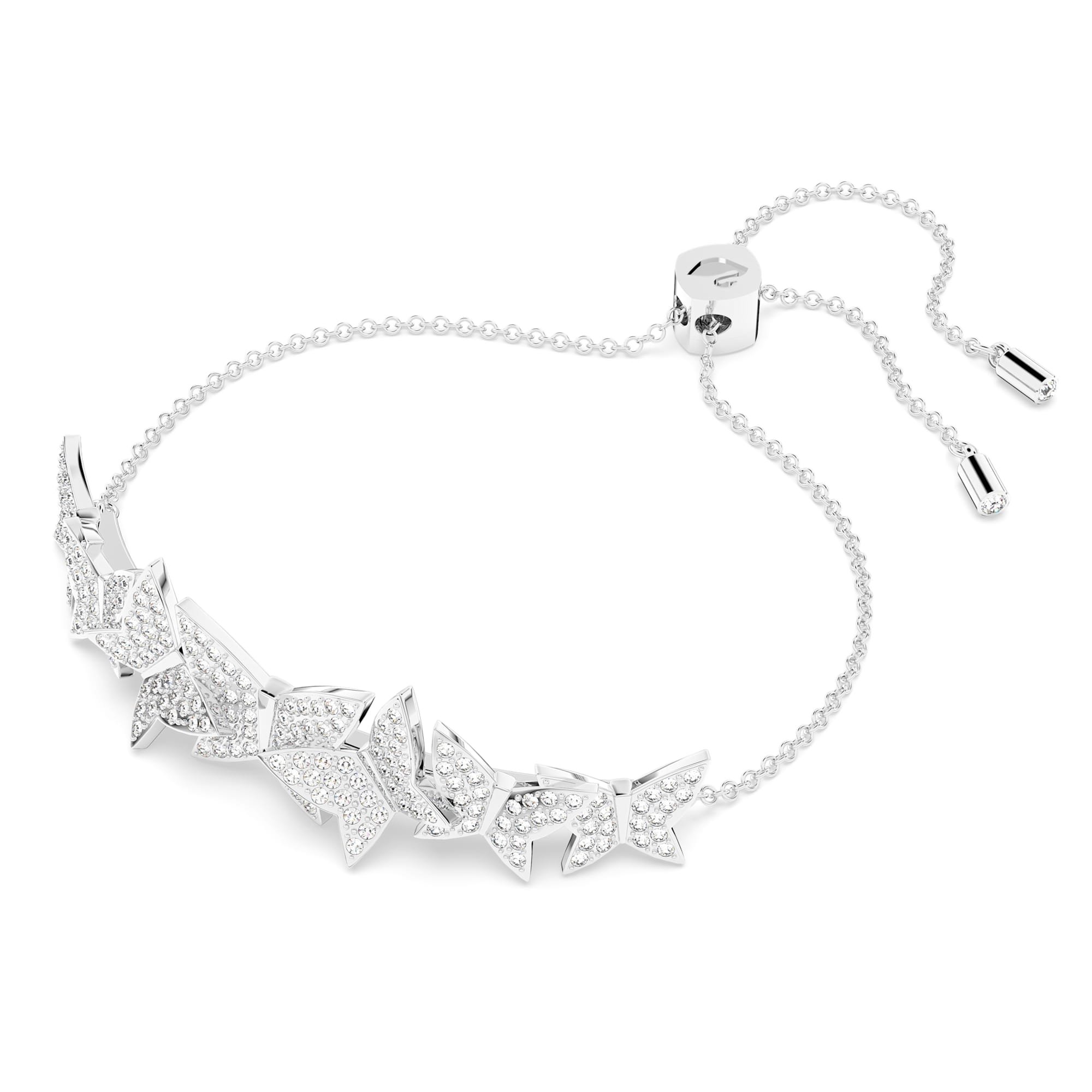 צמיד Lilia בציפוי רודיום מבריק SWAROVSKI