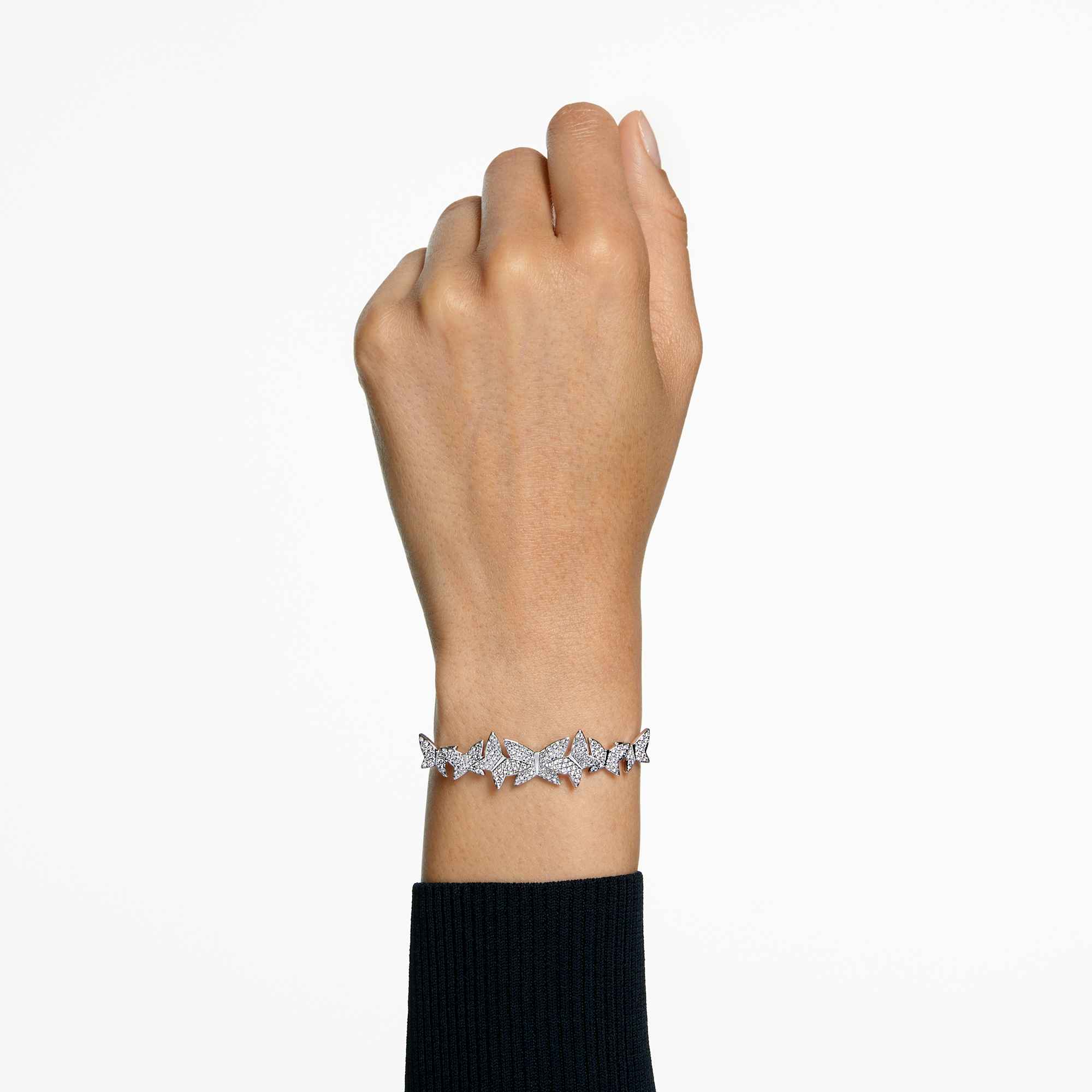 צמיד Lilia בציפוי רודיום מבריק SWAROVSKI