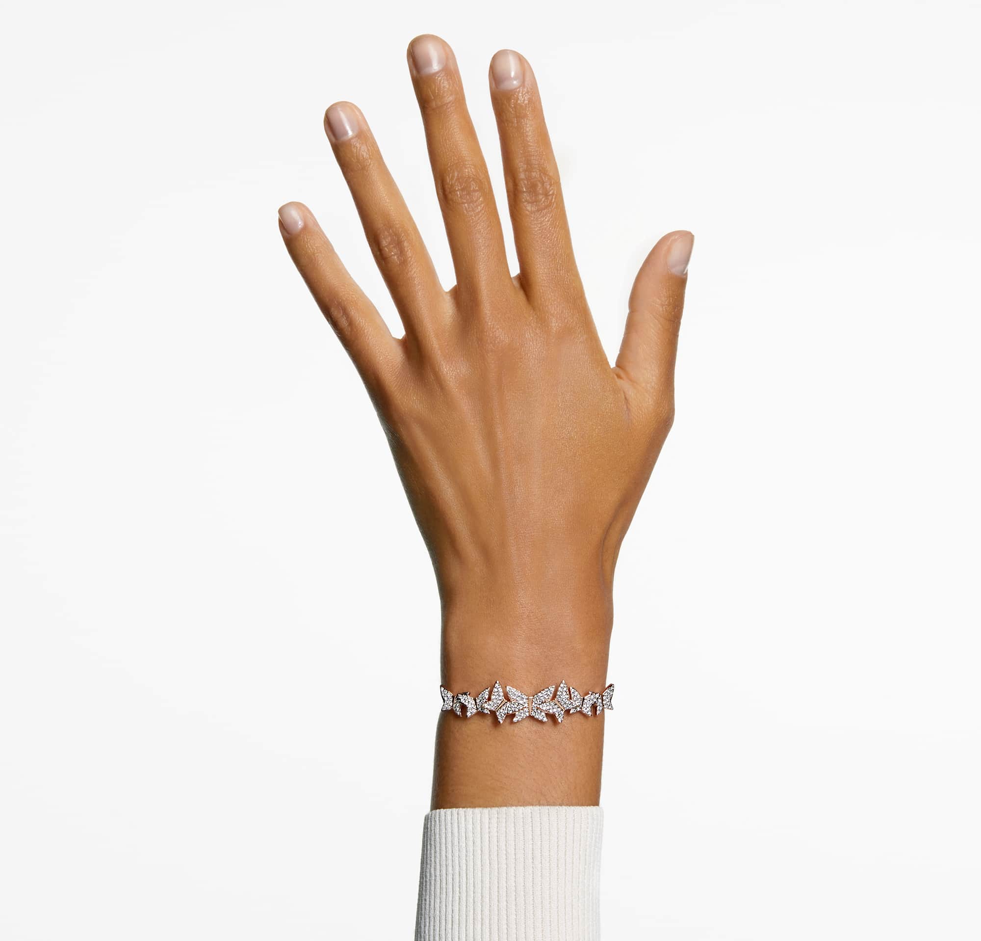 צמיד Lilia בציפוי רוז גולד מבריק SWAROVSKI
