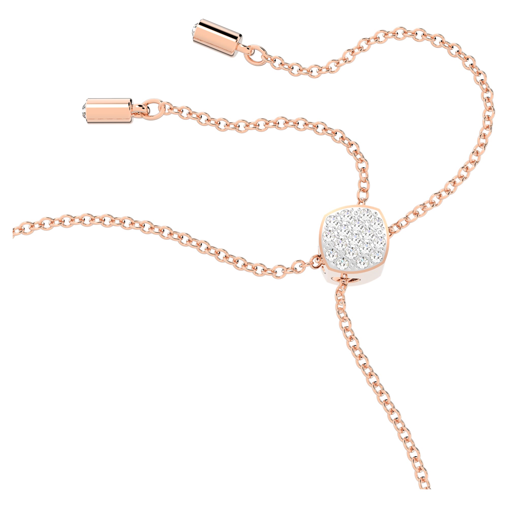 צמיד Lilia בציפוי רוז גולד מבריק SWAROVSKI