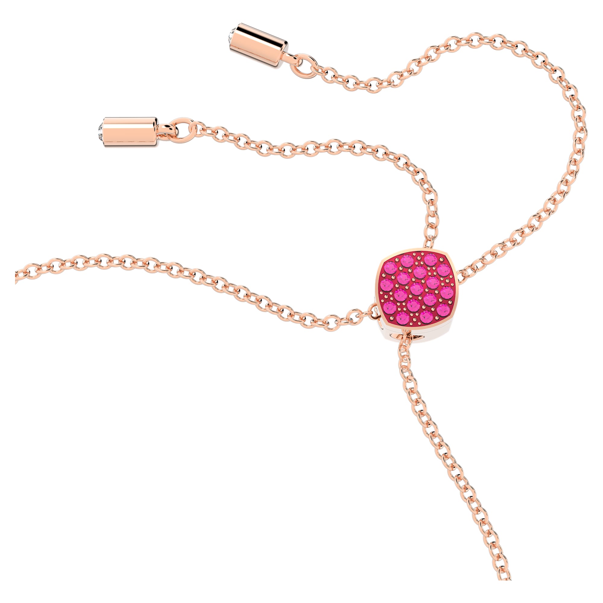 צמיד Lilia בציפוי רוז גולד מבריק SWAROVSKI