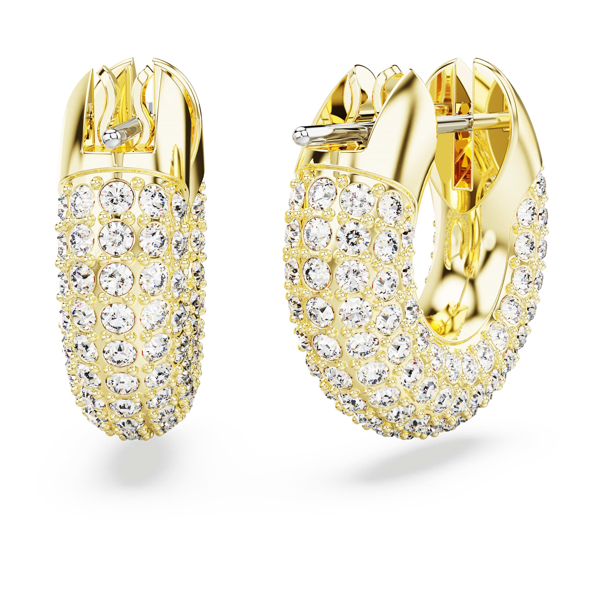 עגילי Dextera בציפוי זהב מבריק SWAROVSKI