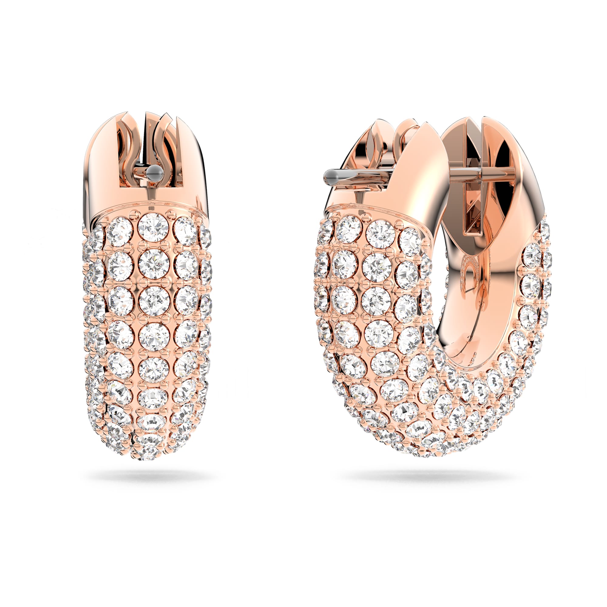עגילי Dextera בציפוי רוז גולד מבריק SWAROVSKI