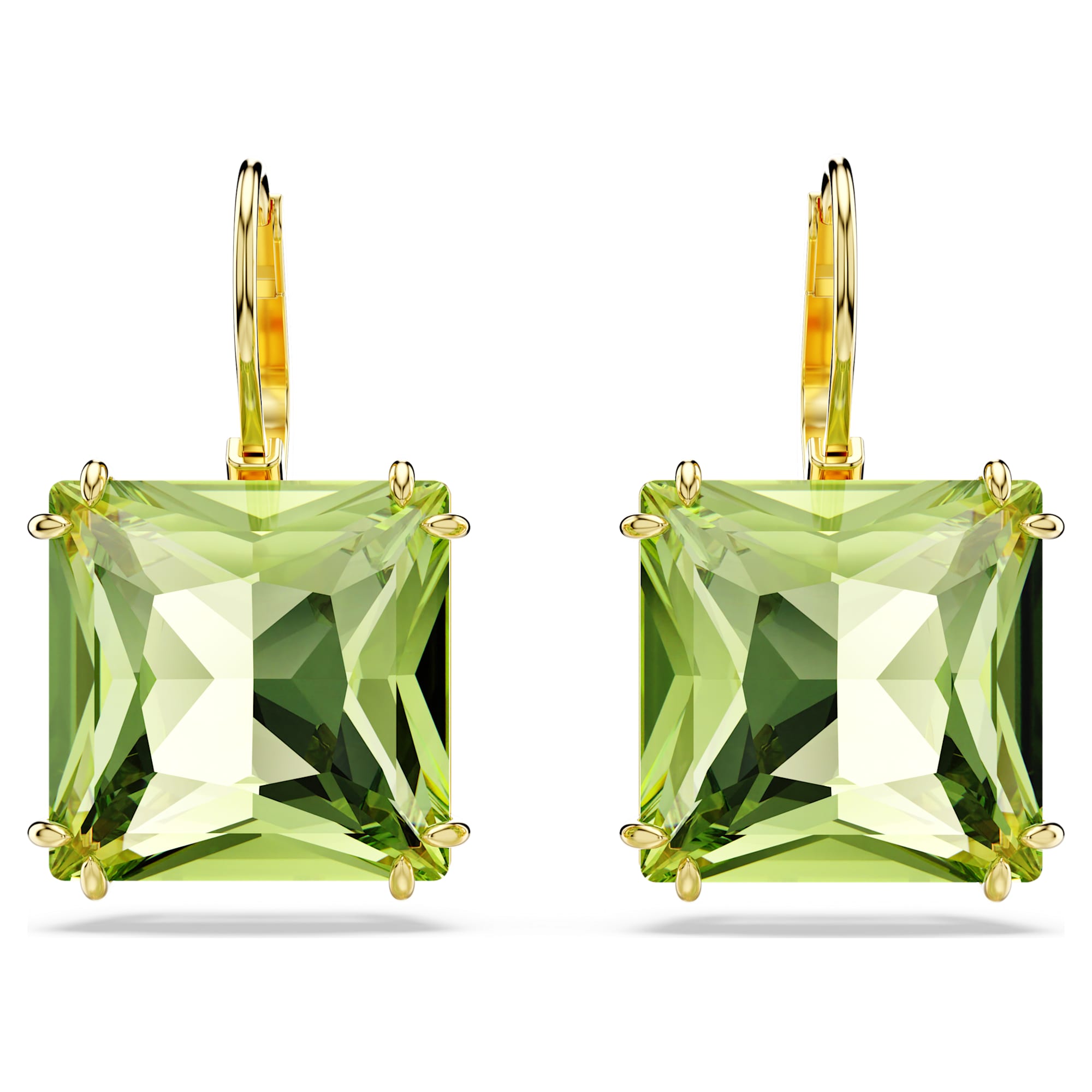 עגילי Millenia בציפוי זהב מבריק SWAROVSKI