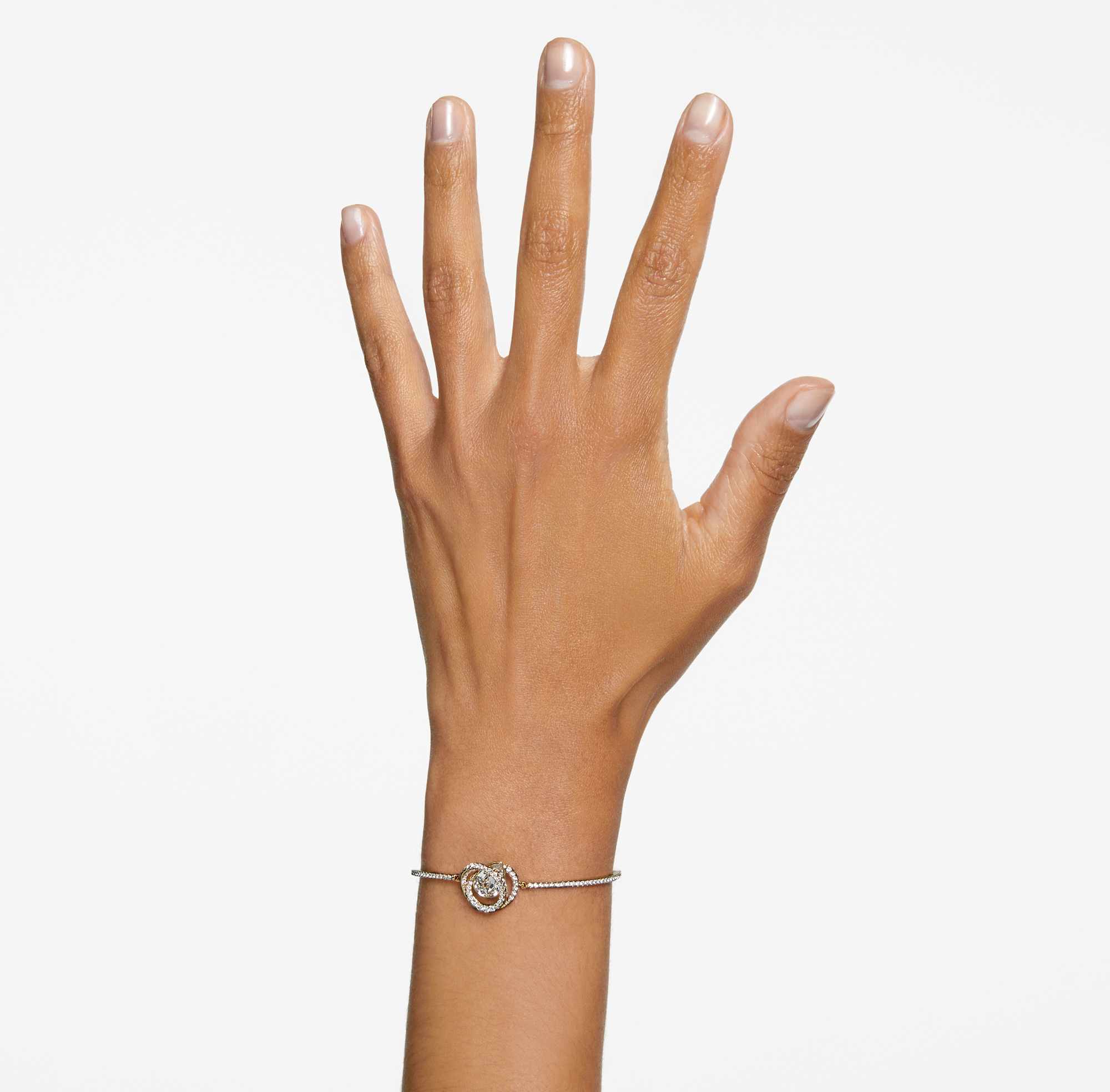 צמיד Generation בציפוי זהב מבריק SWAROVSKI