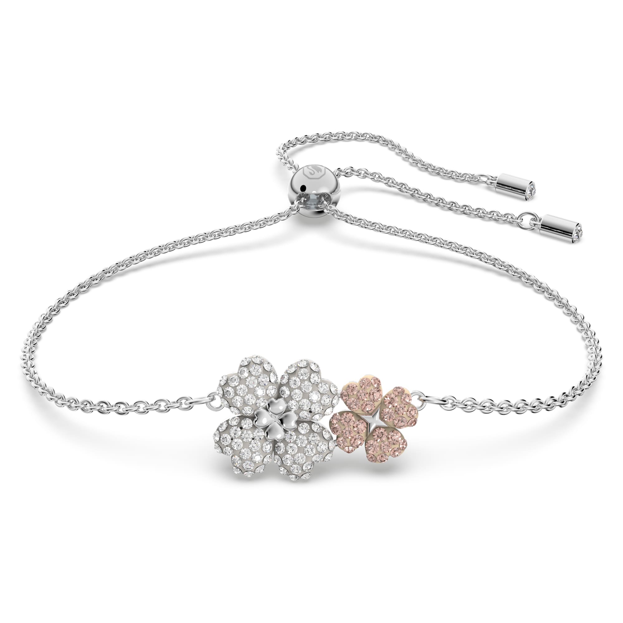 צמיד Latisha בציפוי רודיום מבריק SWAROVSKI