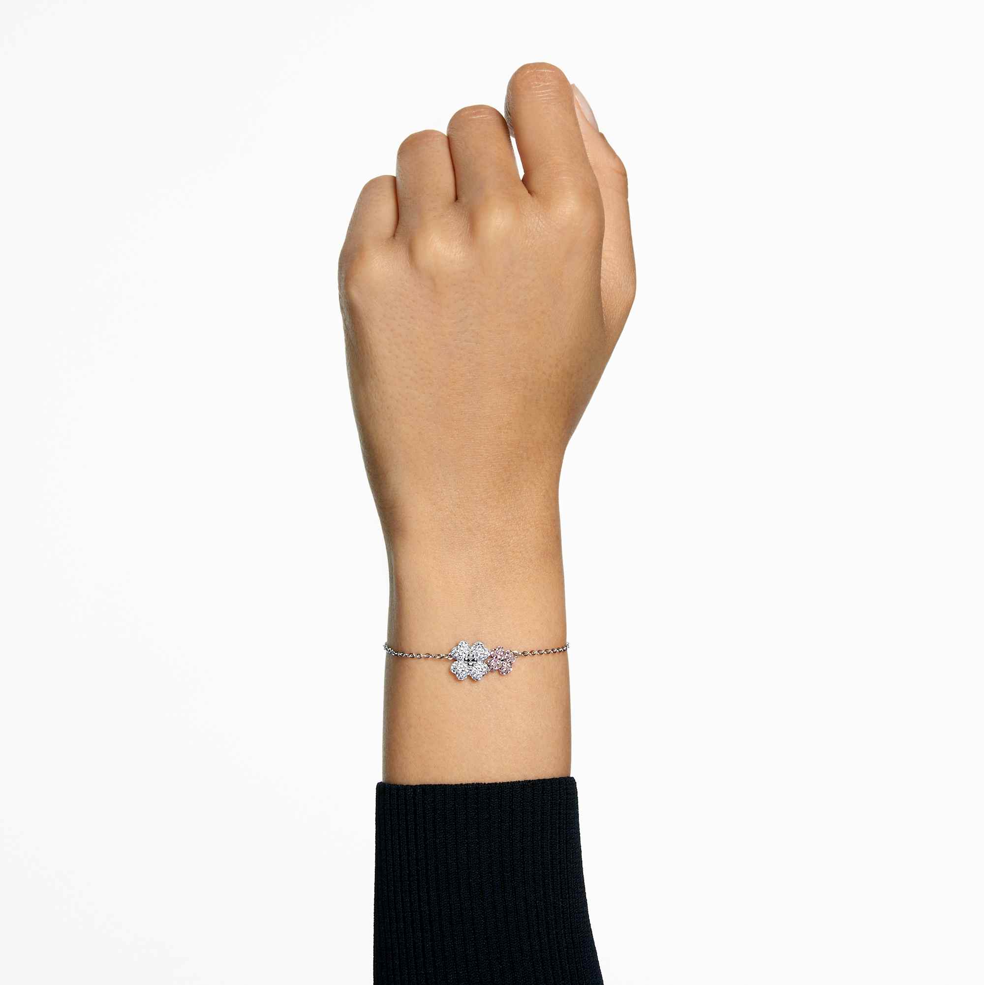 צמיד Latisha בציפוי רודיום מבריק SWAROVSKI