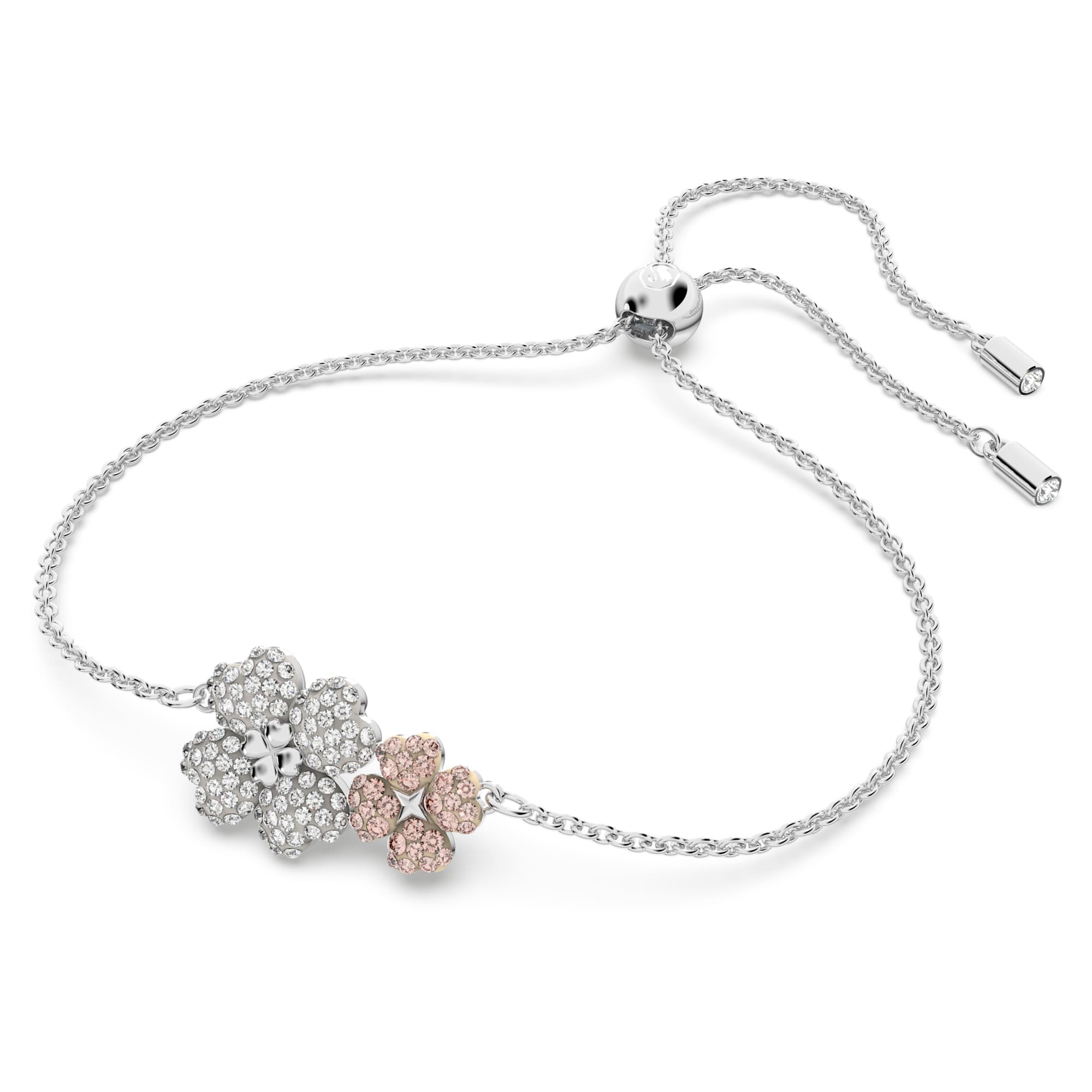 צמיד Latisha בציפוי רודיום מבריק SWAROVSKI