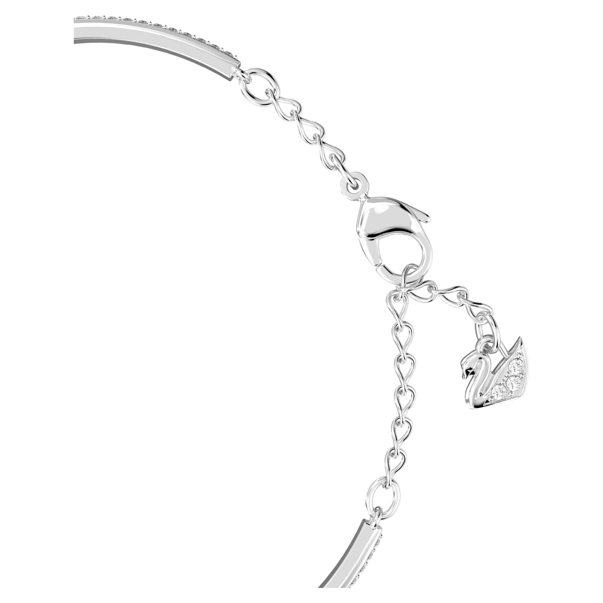 צמיד Generation בציפוי רודיום מבריק SWAROVSKI