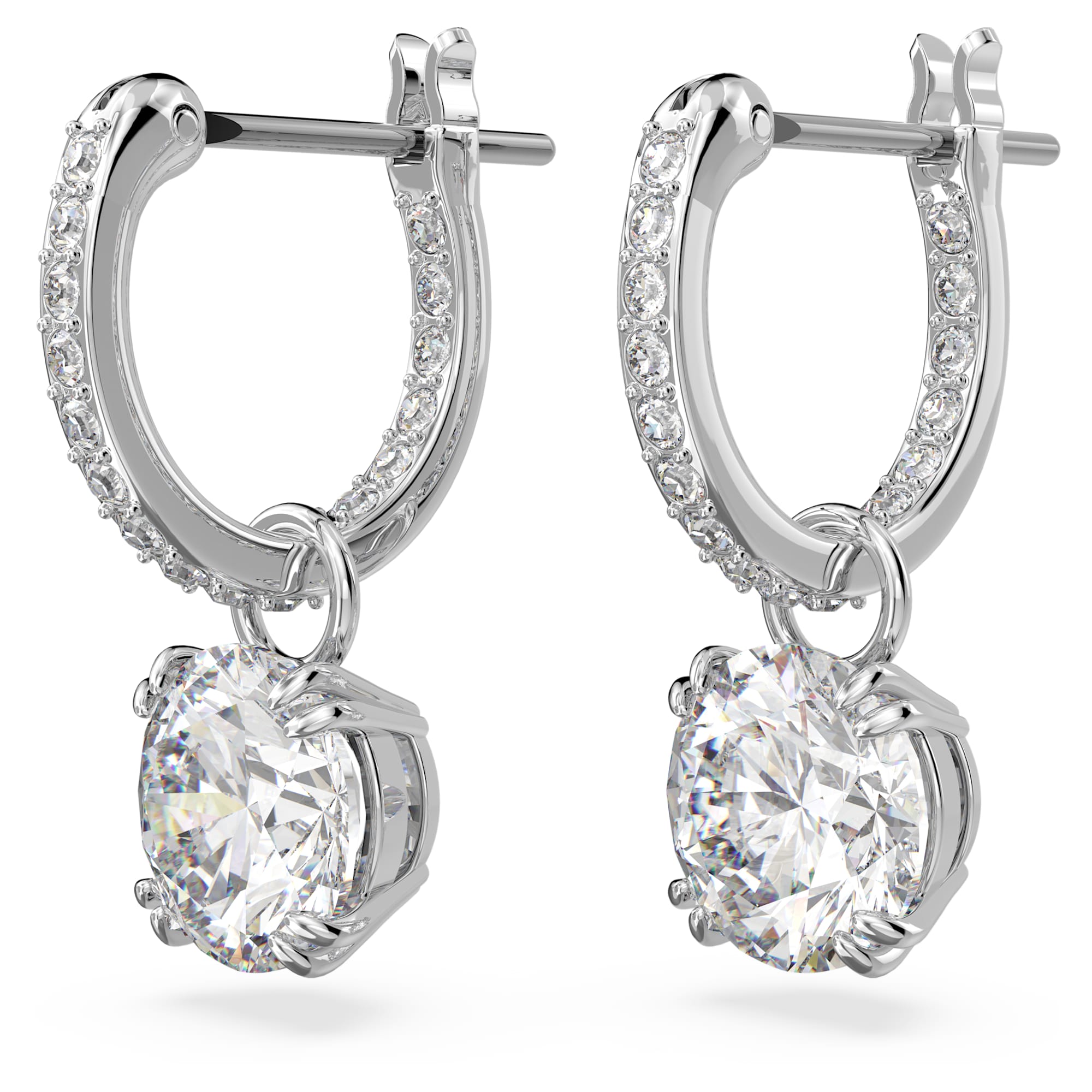 עגילי Constella בציפוי רודיום מבריק SWAROVSKI