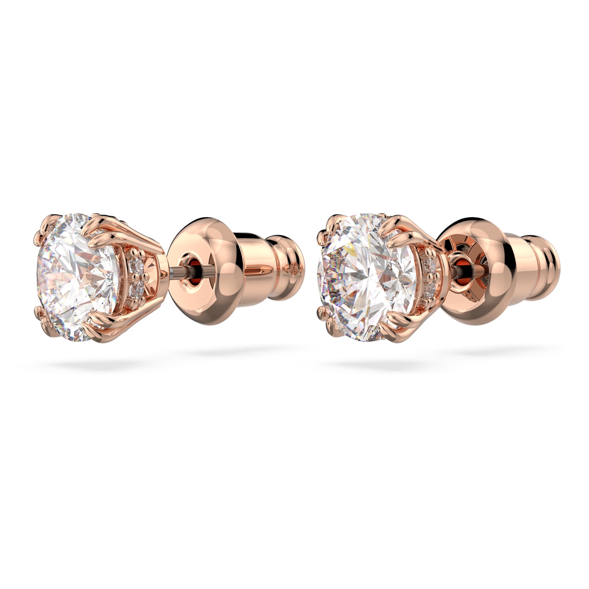 עגילי Constella בציפוי רוז גולד מבריק SWAROVSKI