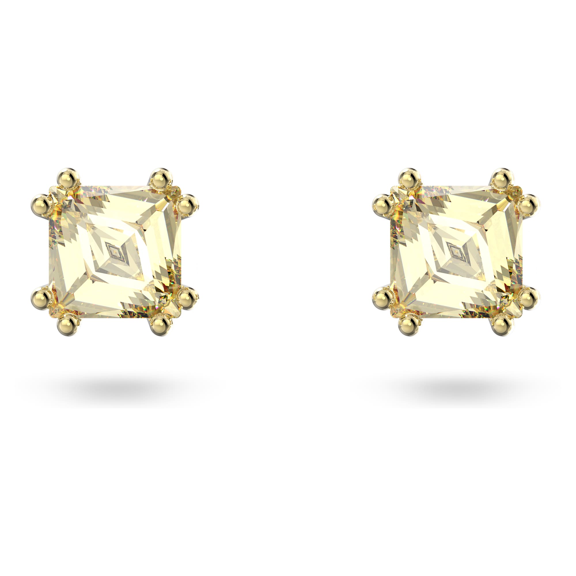 עגילי Stilla בציפוי זהב מבריק SWAROVSKI
