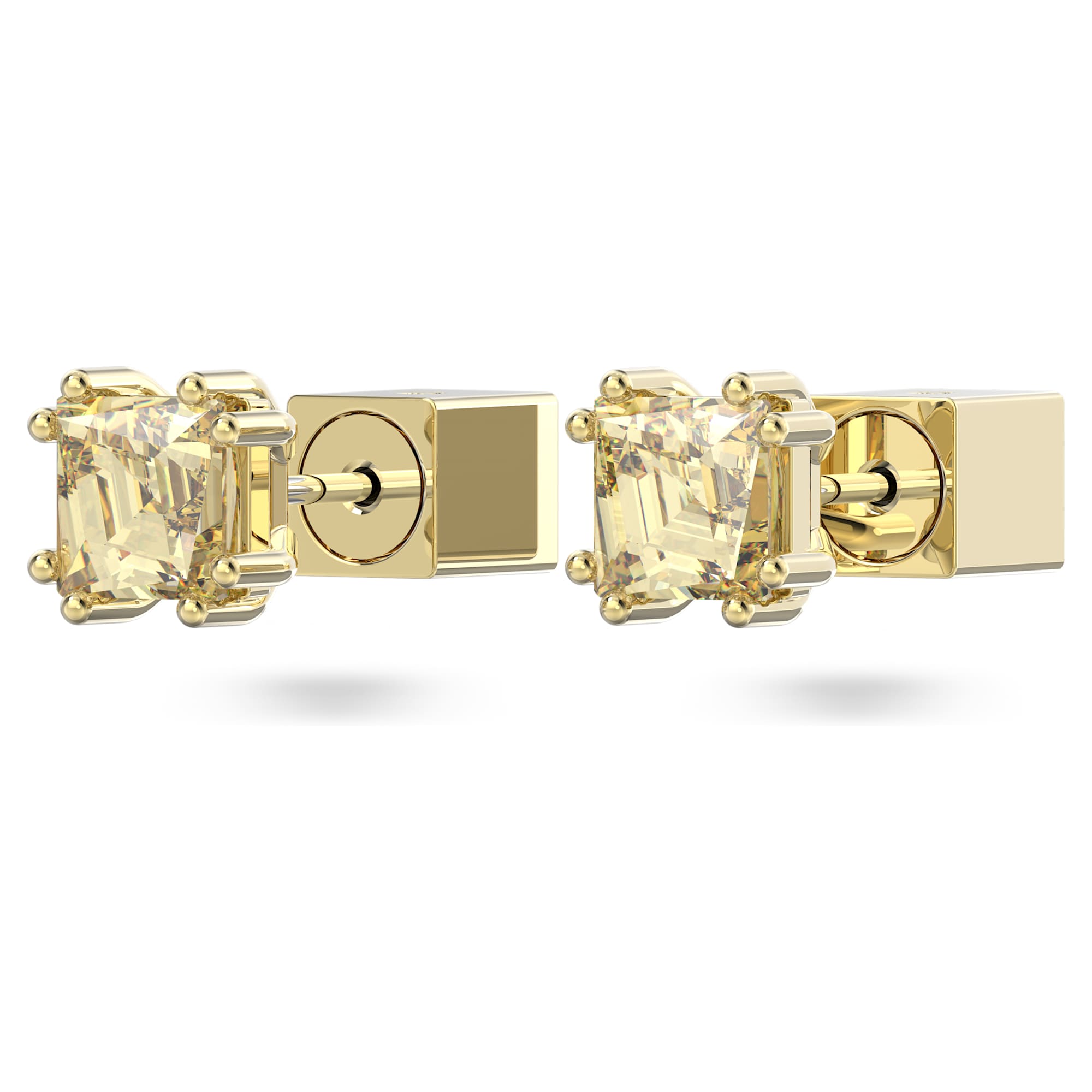 עגילי Stilla בציפוי זהב מבריק SWAROVSKI